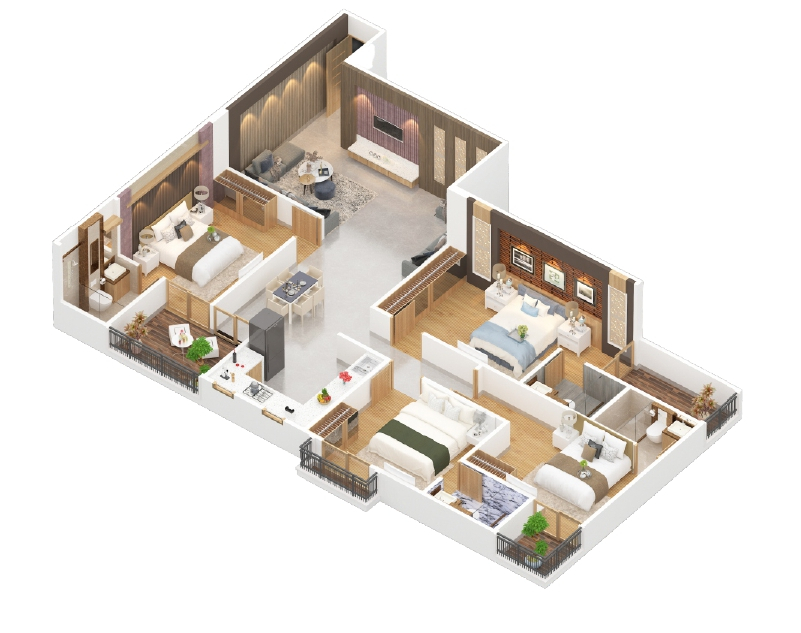 3DFloorPlan of JVJ Silicon Valley