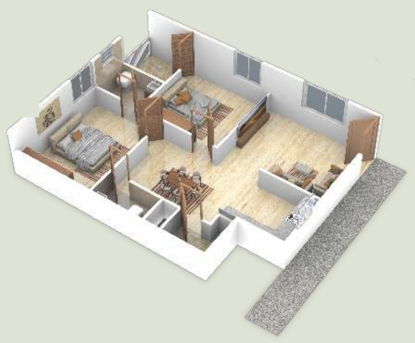3DFloorPlan of Canopus Gold