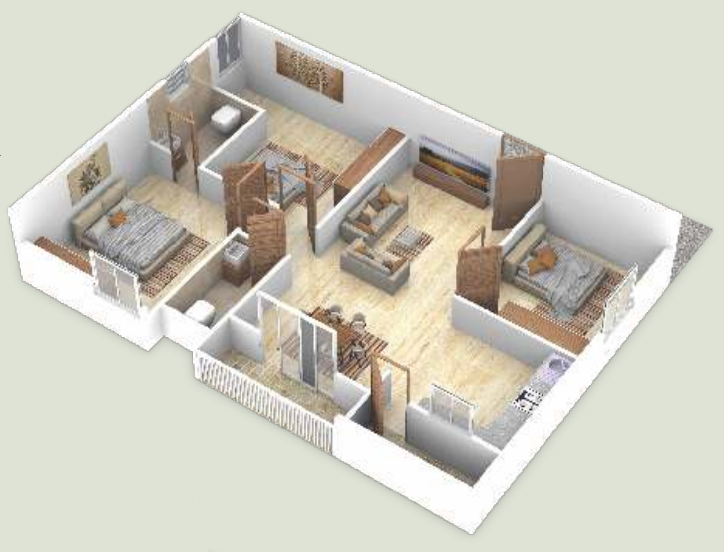 3DFloorPlan of Canopus Gold