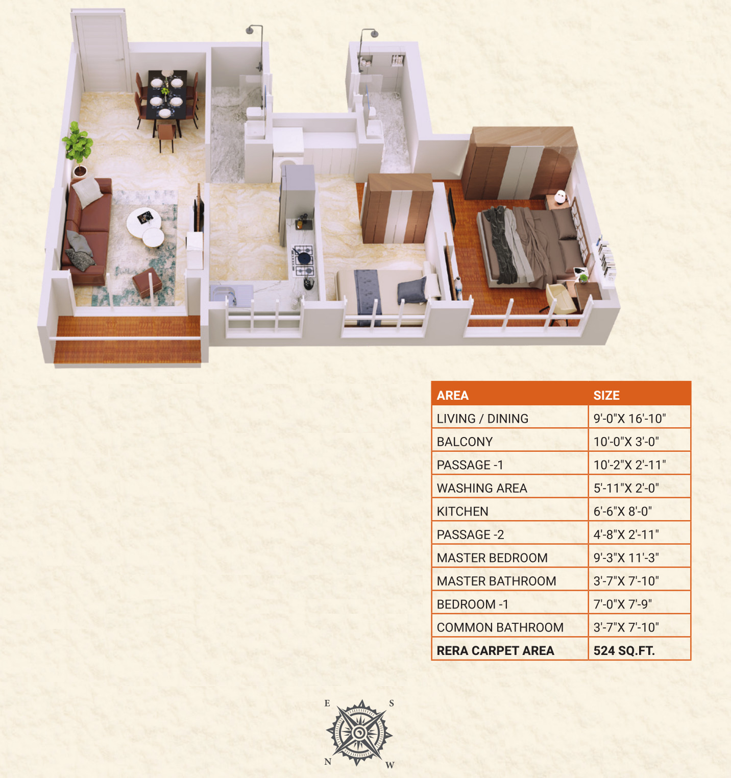 3DFloorPlan of Satyadeep Hareshwar Pride