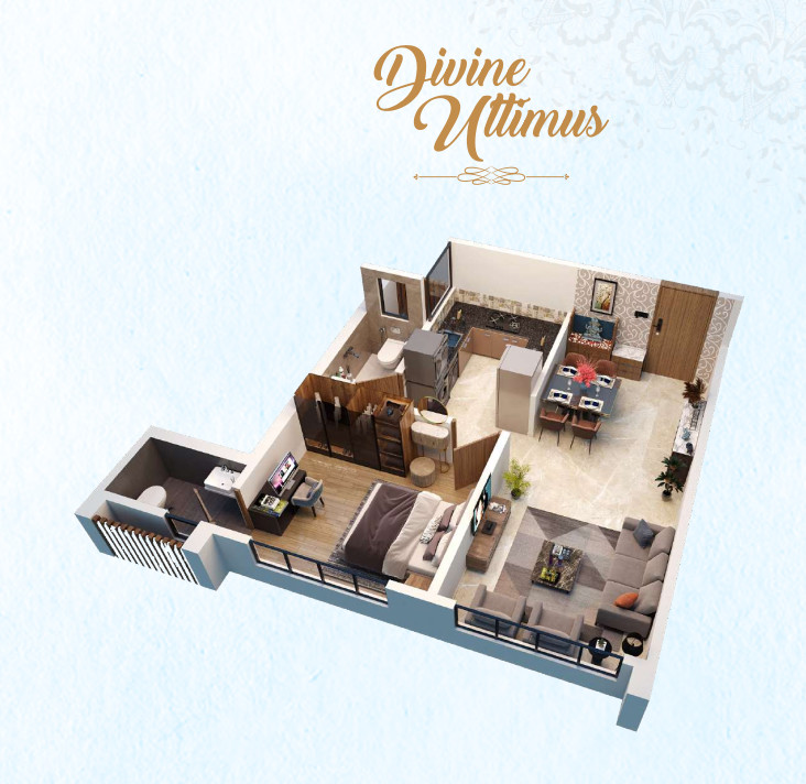3DFloorPlan of Divine Ultimus