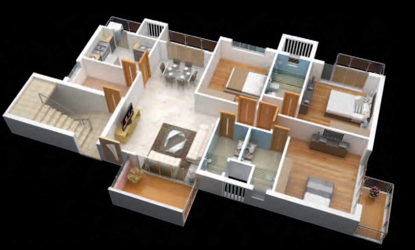 3DFloorPlan of Expression Exotica