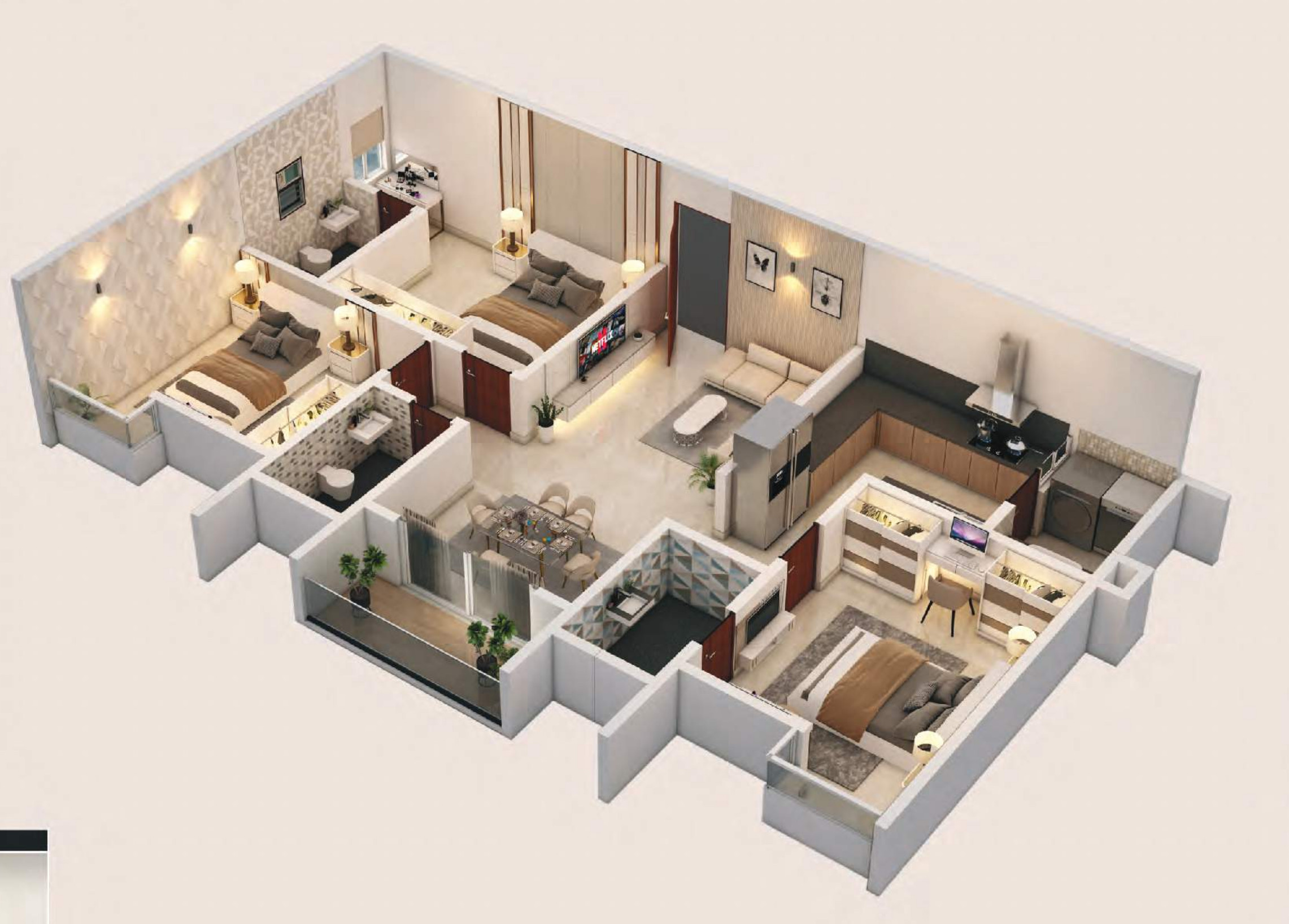 dummy SBR One Residence dummy SBR One Residence