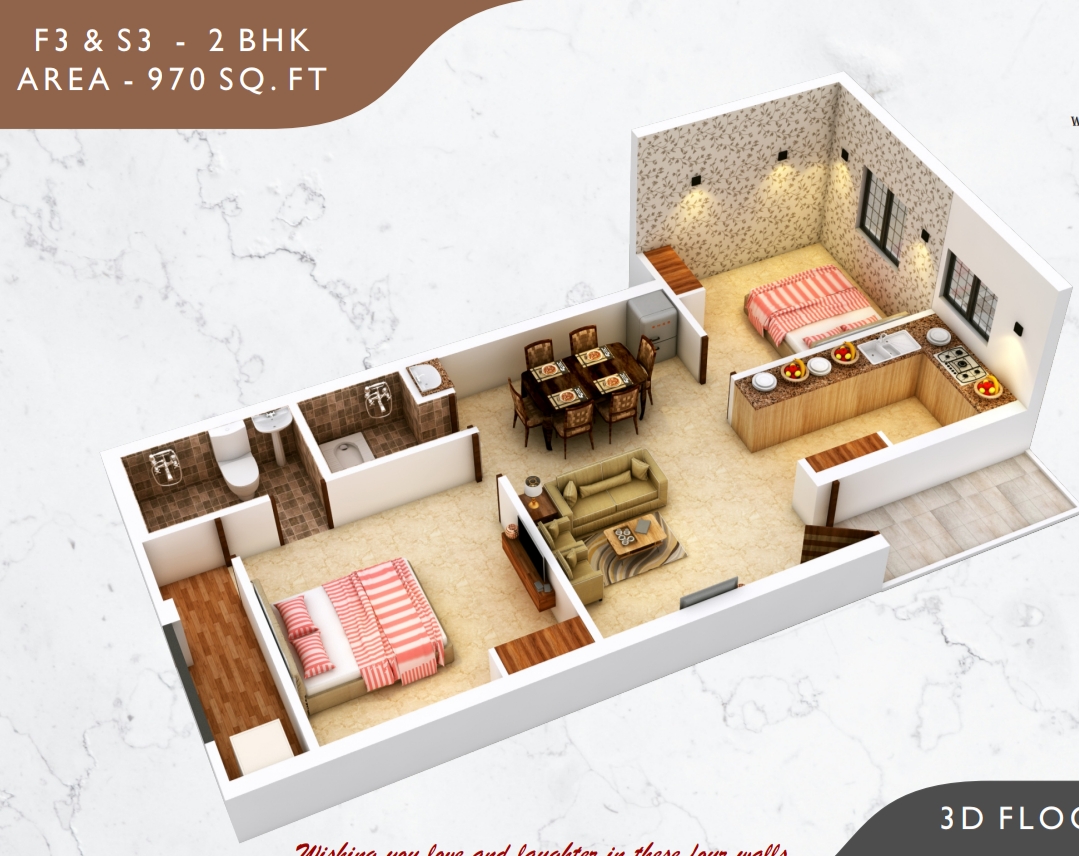 3DFloorPlan of AK Amazonite