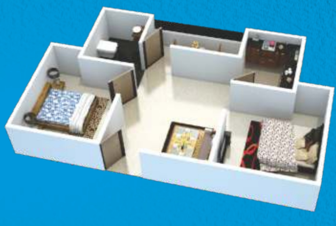 3DFloorPlan of SNG Parth Affordable