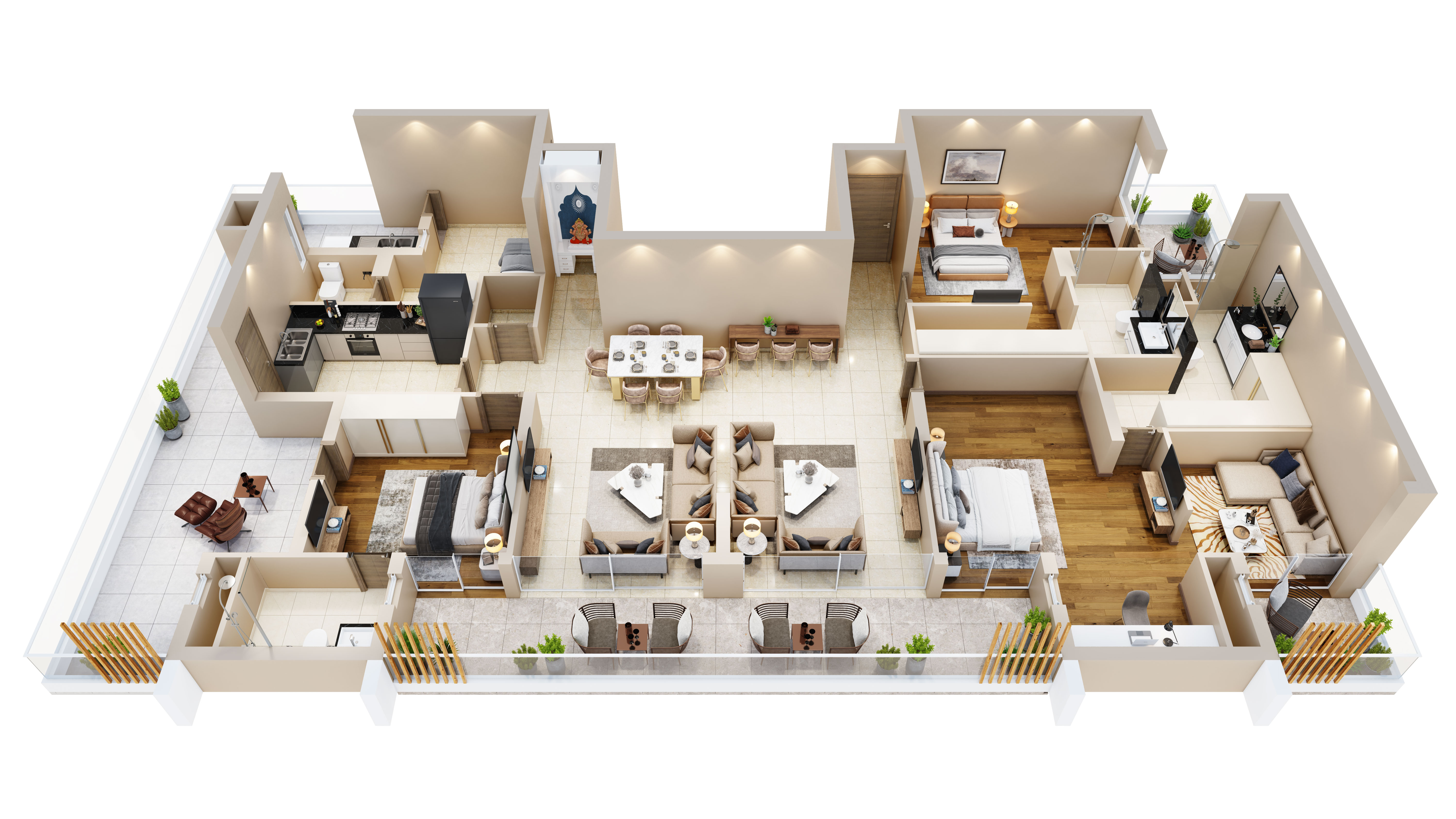 Penthouse Floor Plan