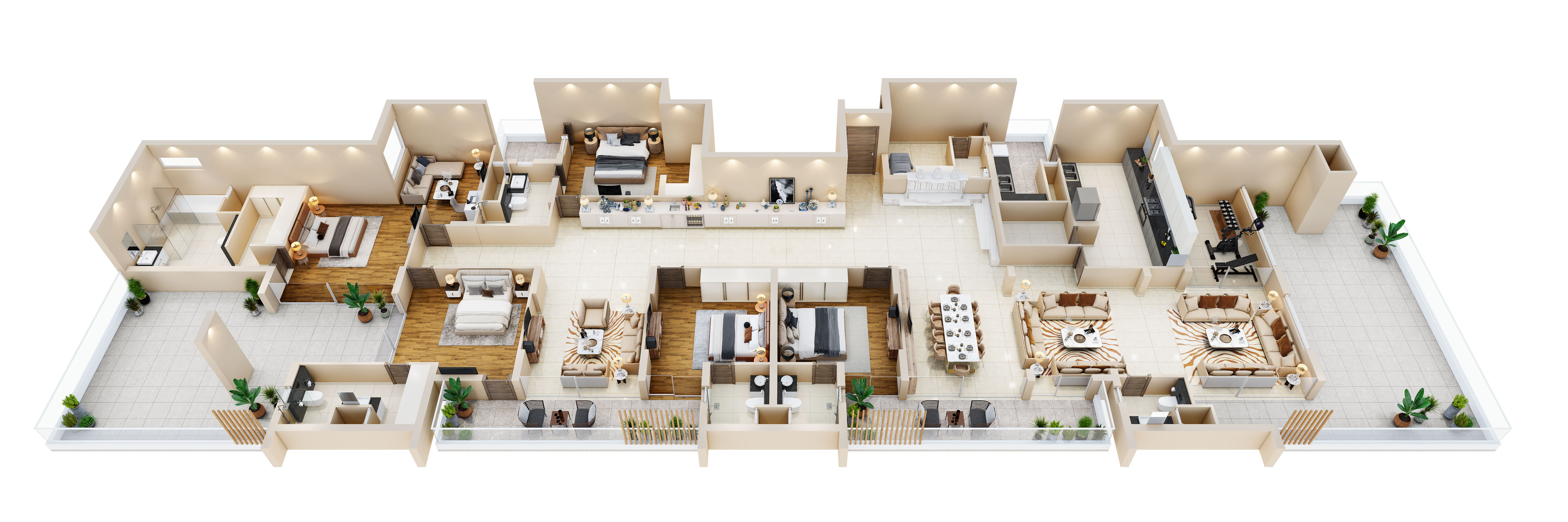 Penthouse Floor Plan
