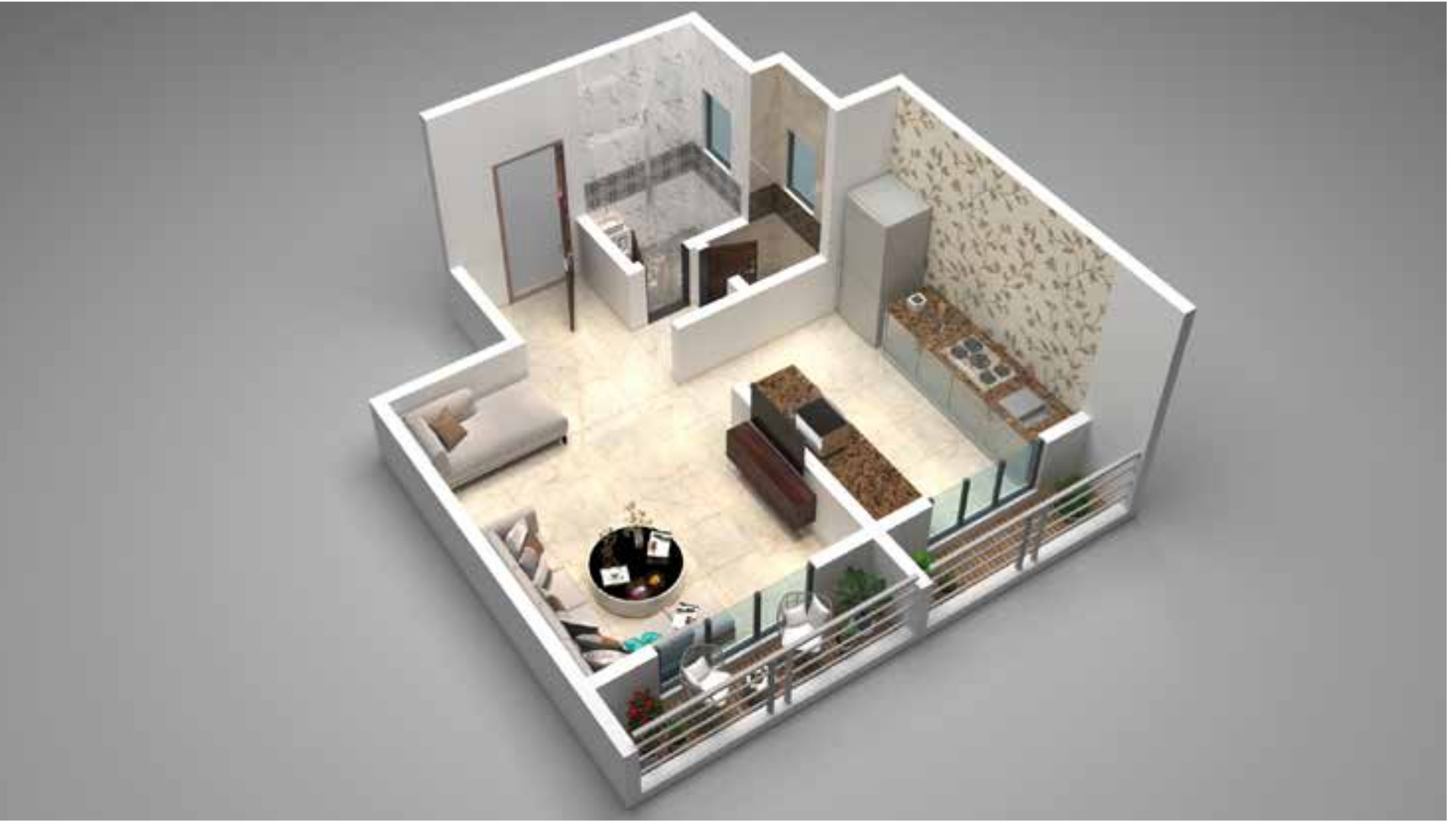 3DFloorPlan of Kalyan Aashiyana