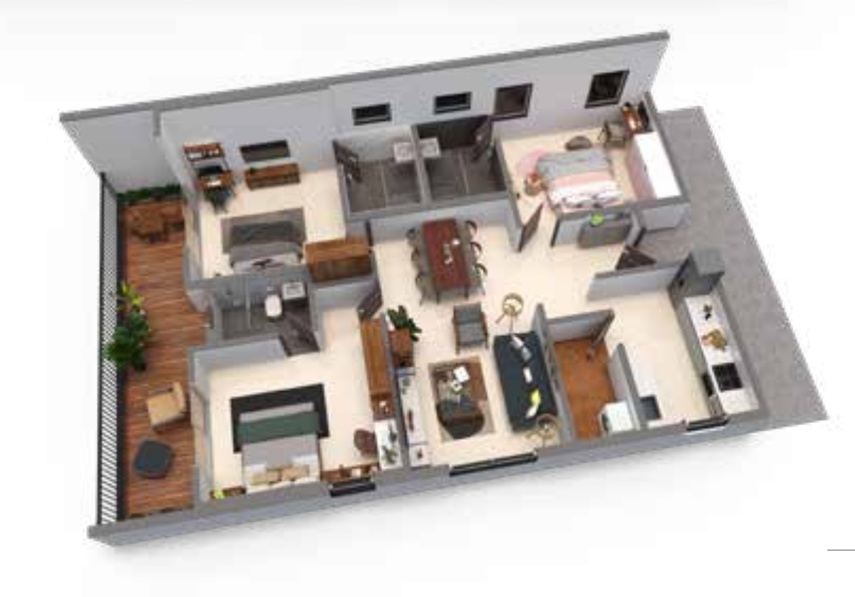 3DFloorPlan of Incor Lake City
