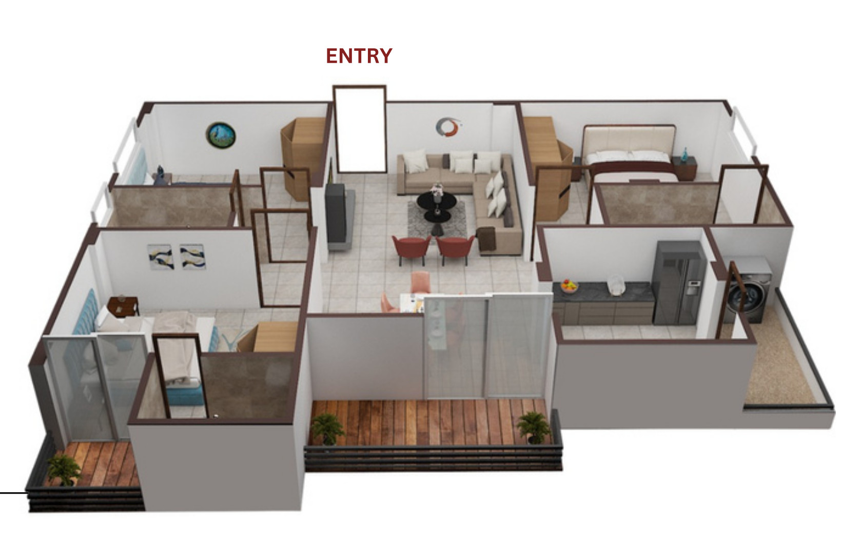 3DFloorPlan of Mangala Avenue