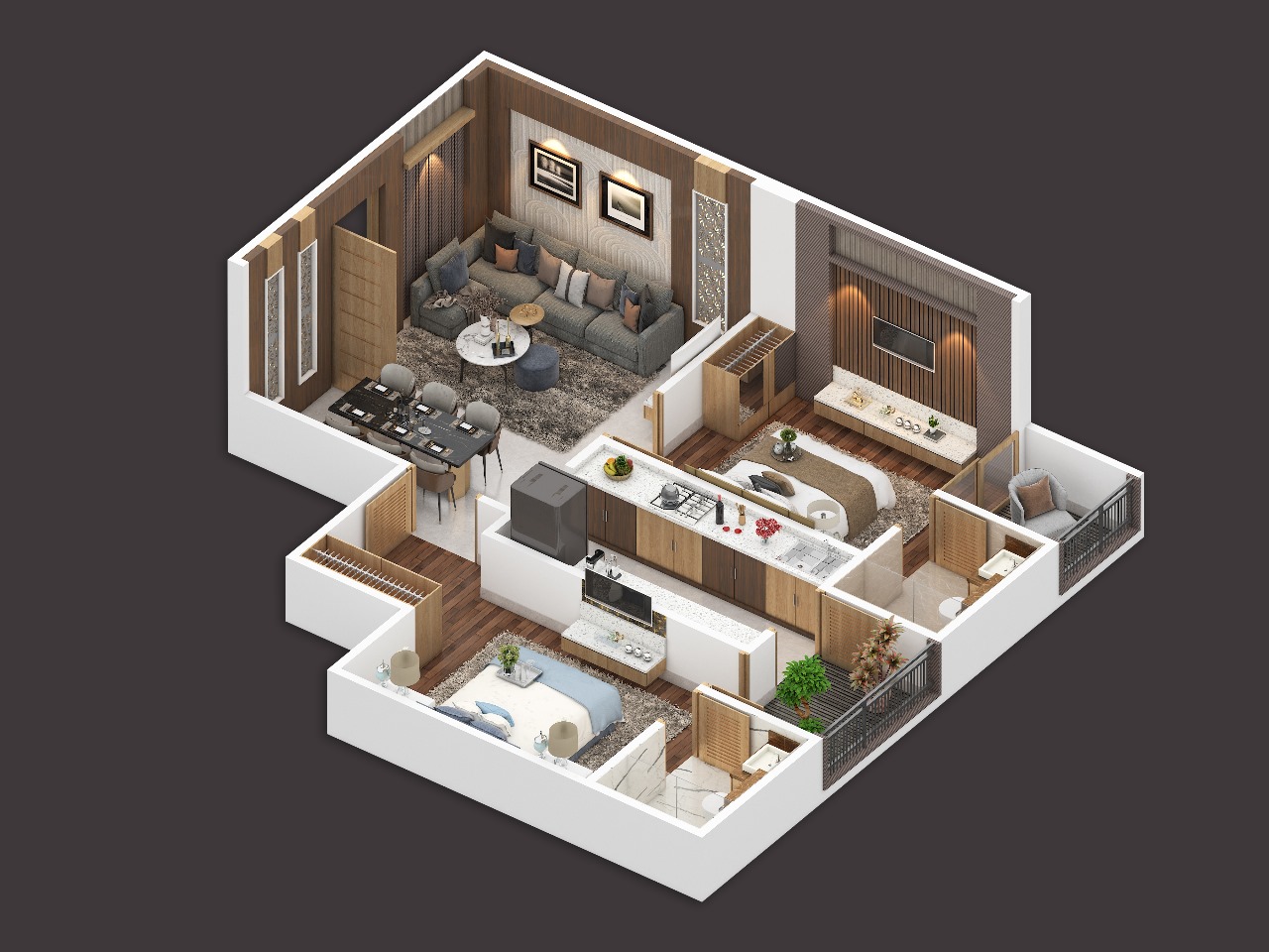 3DFloorPlan of Viaans Radiant