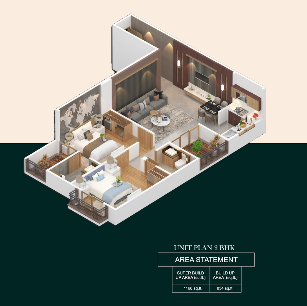 3DFloorPlan of Hamsa Evara