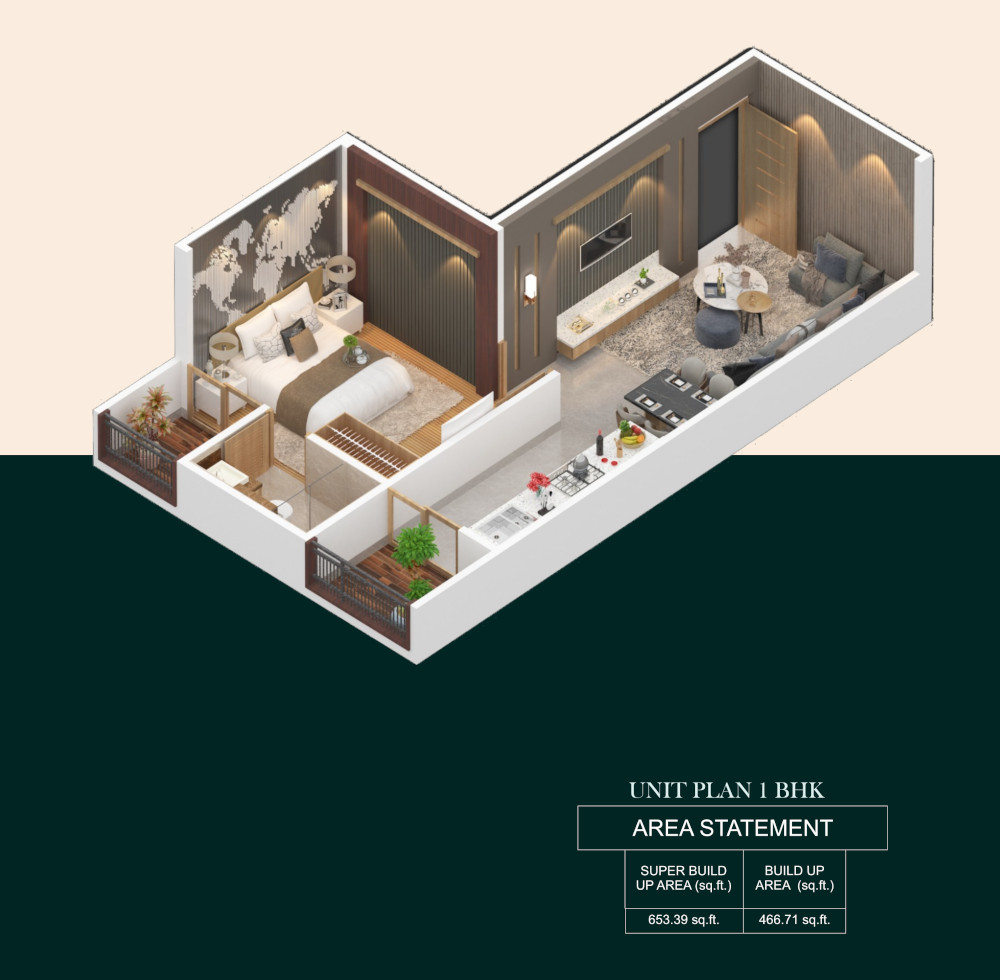 3DFloorPlan of Hamsa Evara