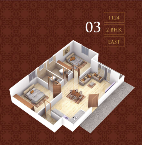 3DFloorPlan of CVSR Silver Line