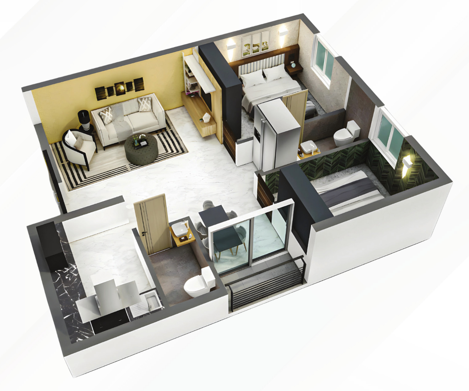 3DFloorPlan of Abiraami Jeyam