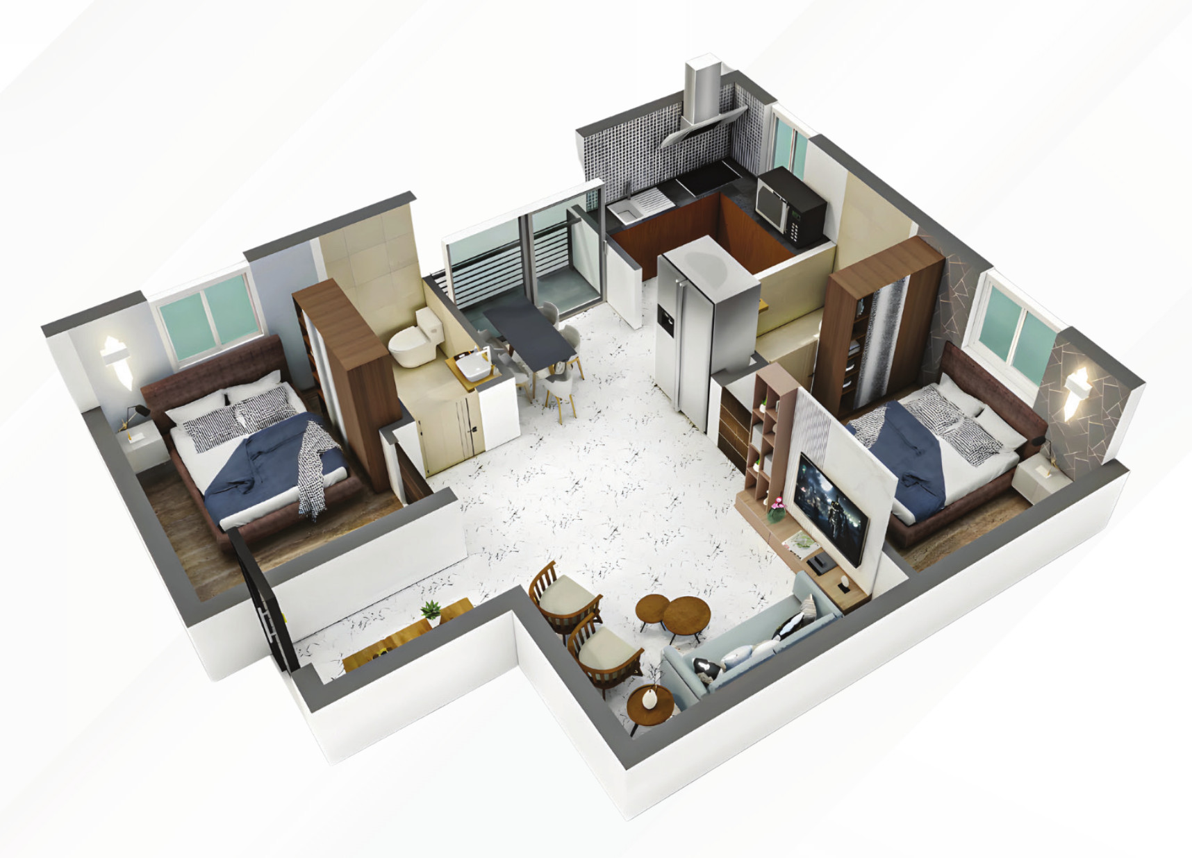 3DFloorPlan of Abiraami Jeyam
