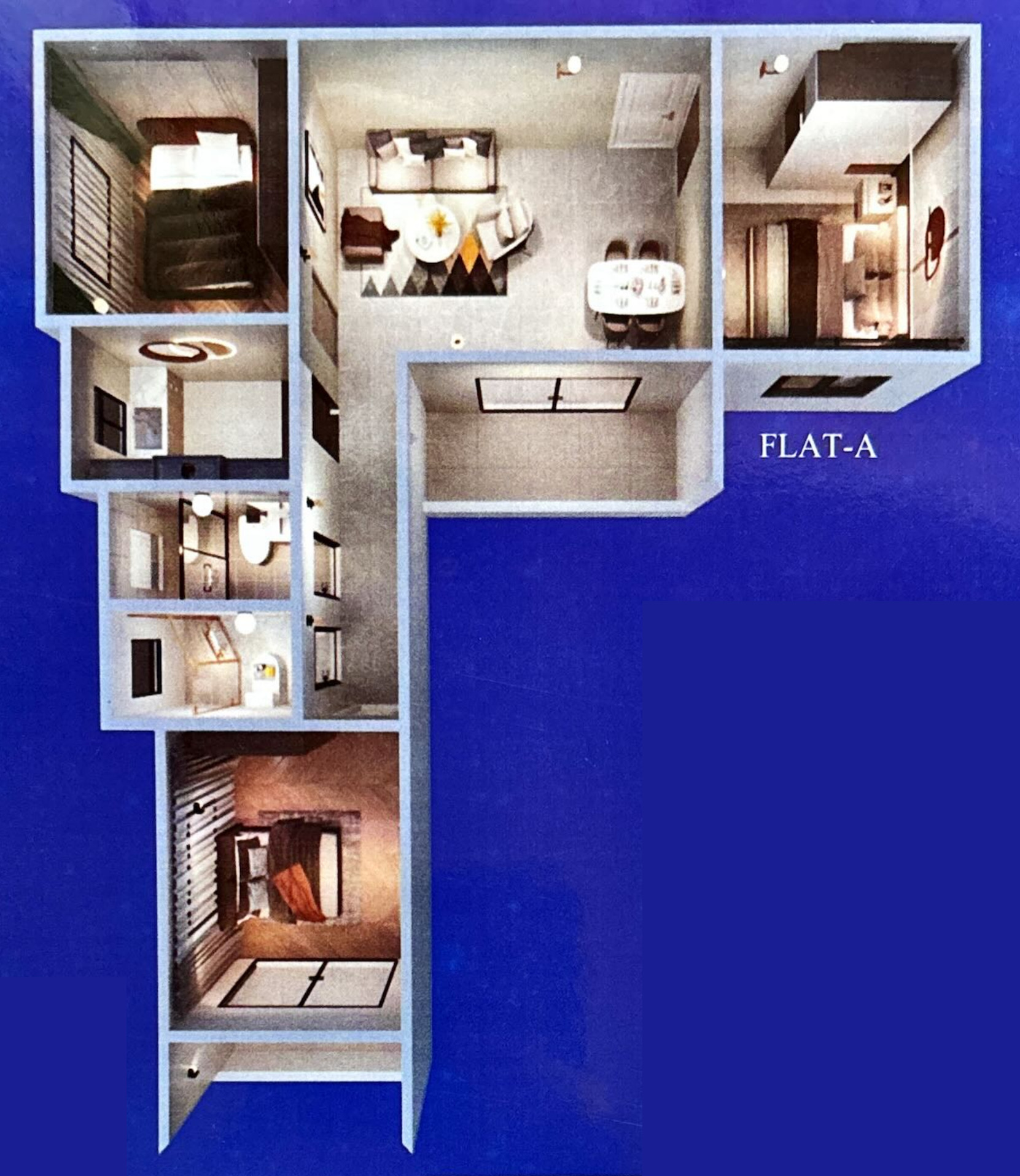 3DFloorPlan of Srishti ECO Star