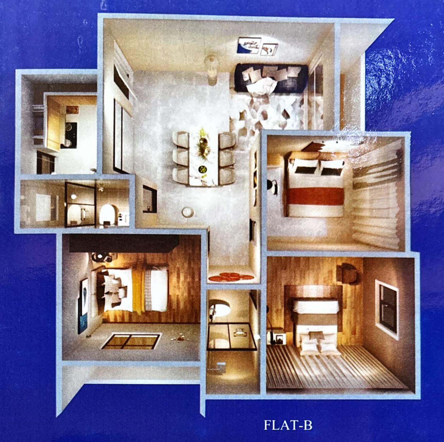 3DFloorPlan of Srishti ECO Star