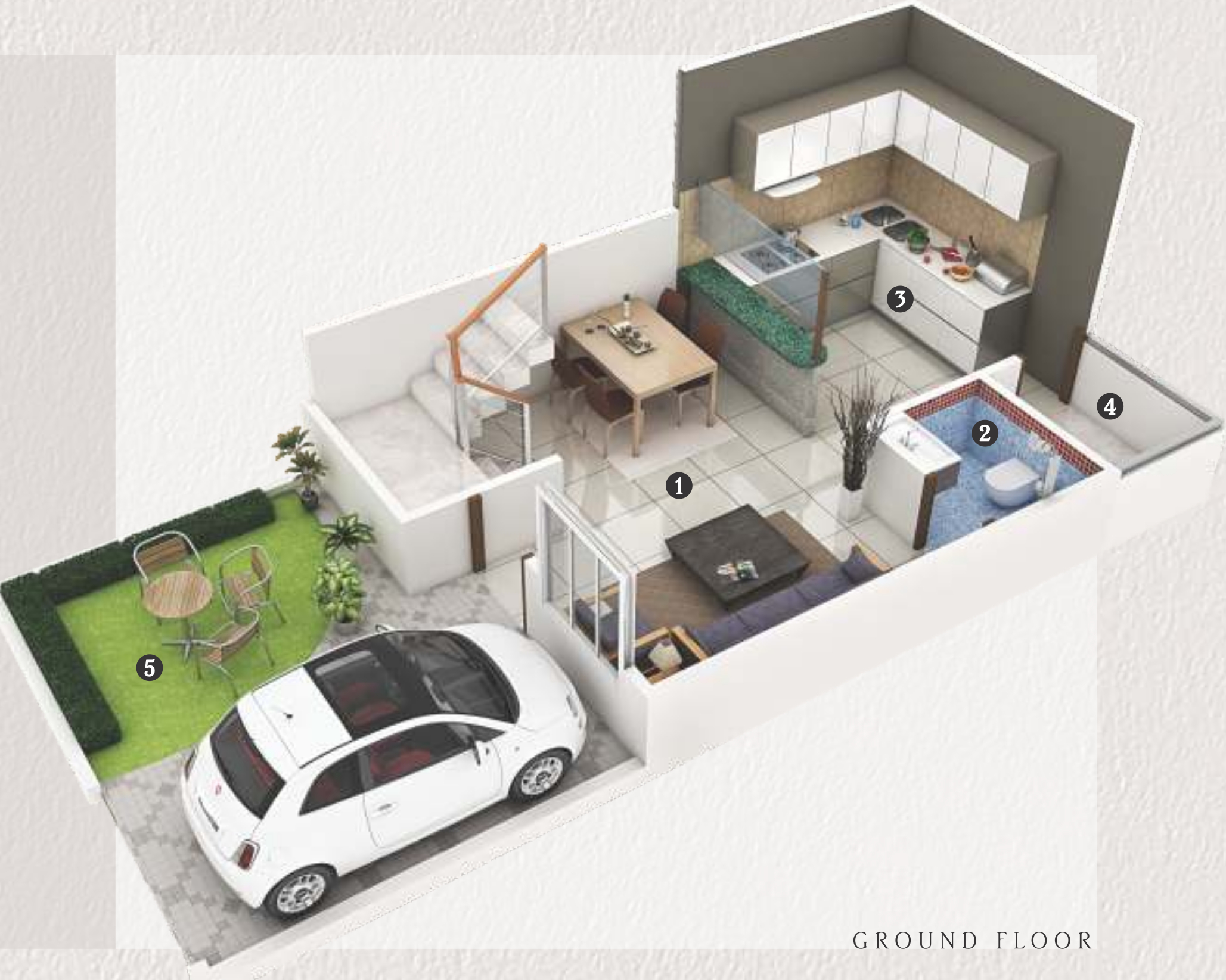 3DFloorPlan of Sanskaar Ville Panache