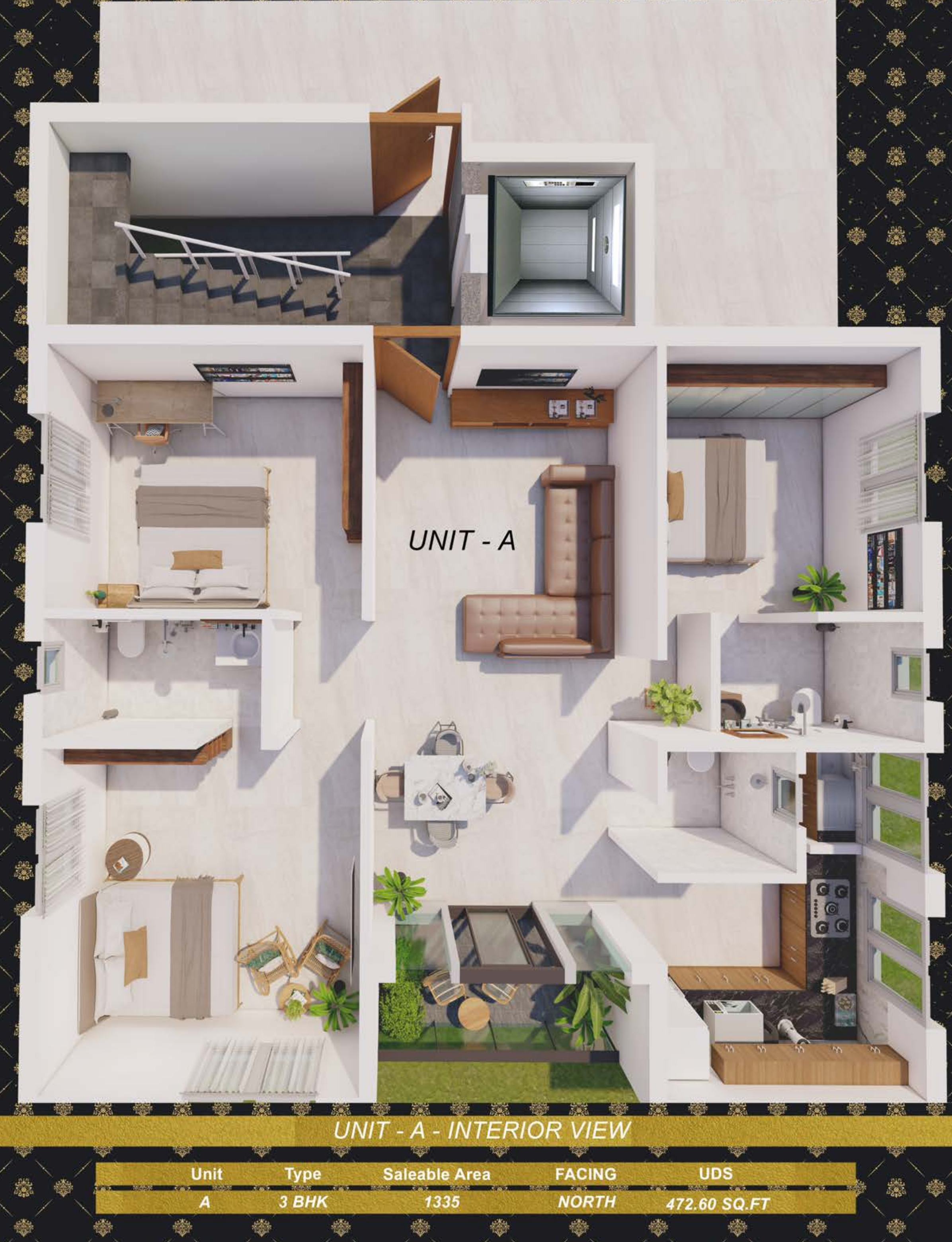 3DFloorPlan of Shree Aadrika