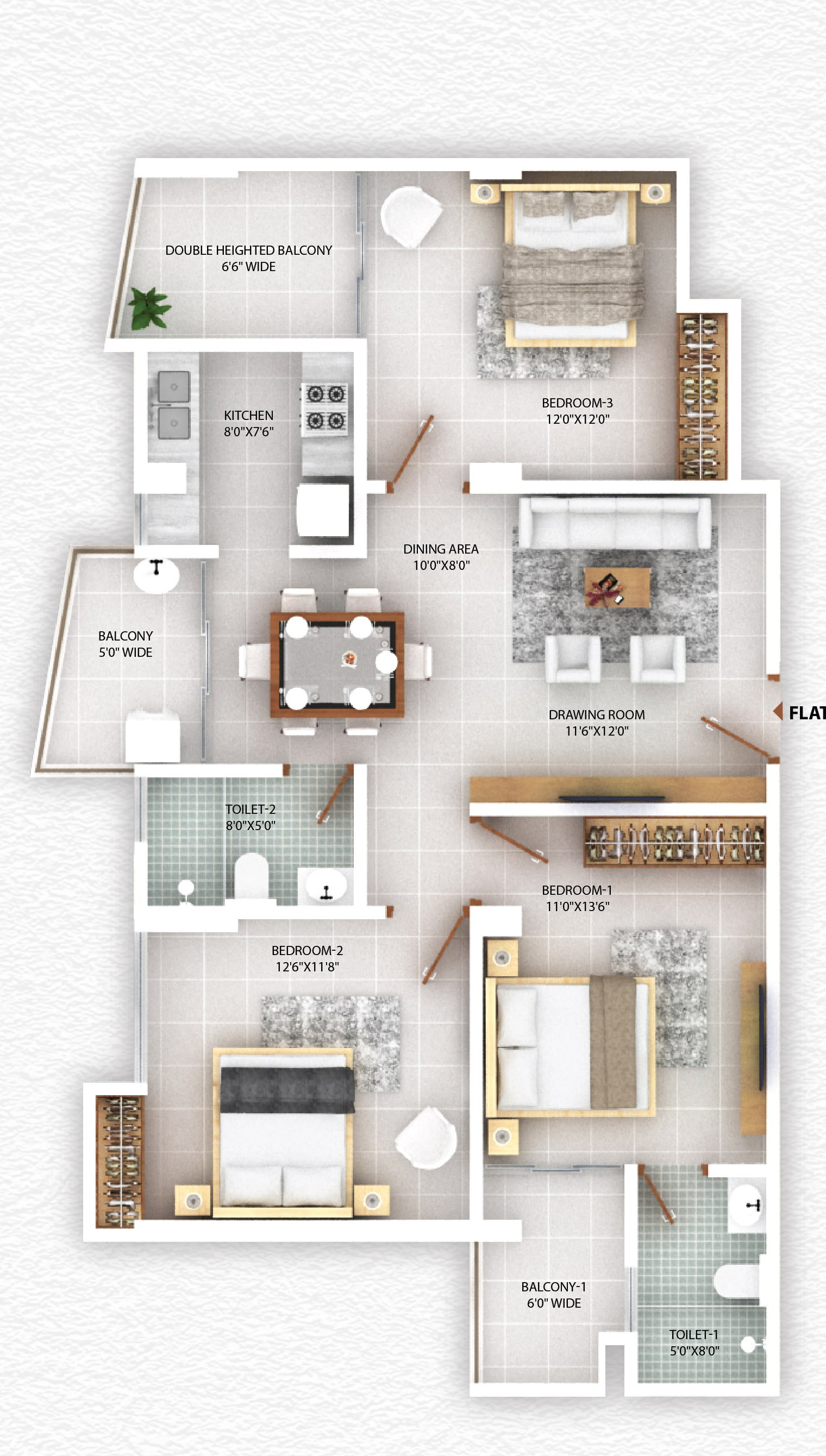 3DFloorPlan of Buildtech The Edge