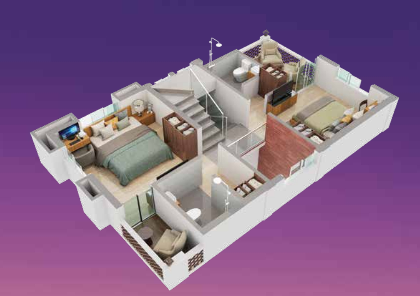 3DFloorPlan of Dream Diamond