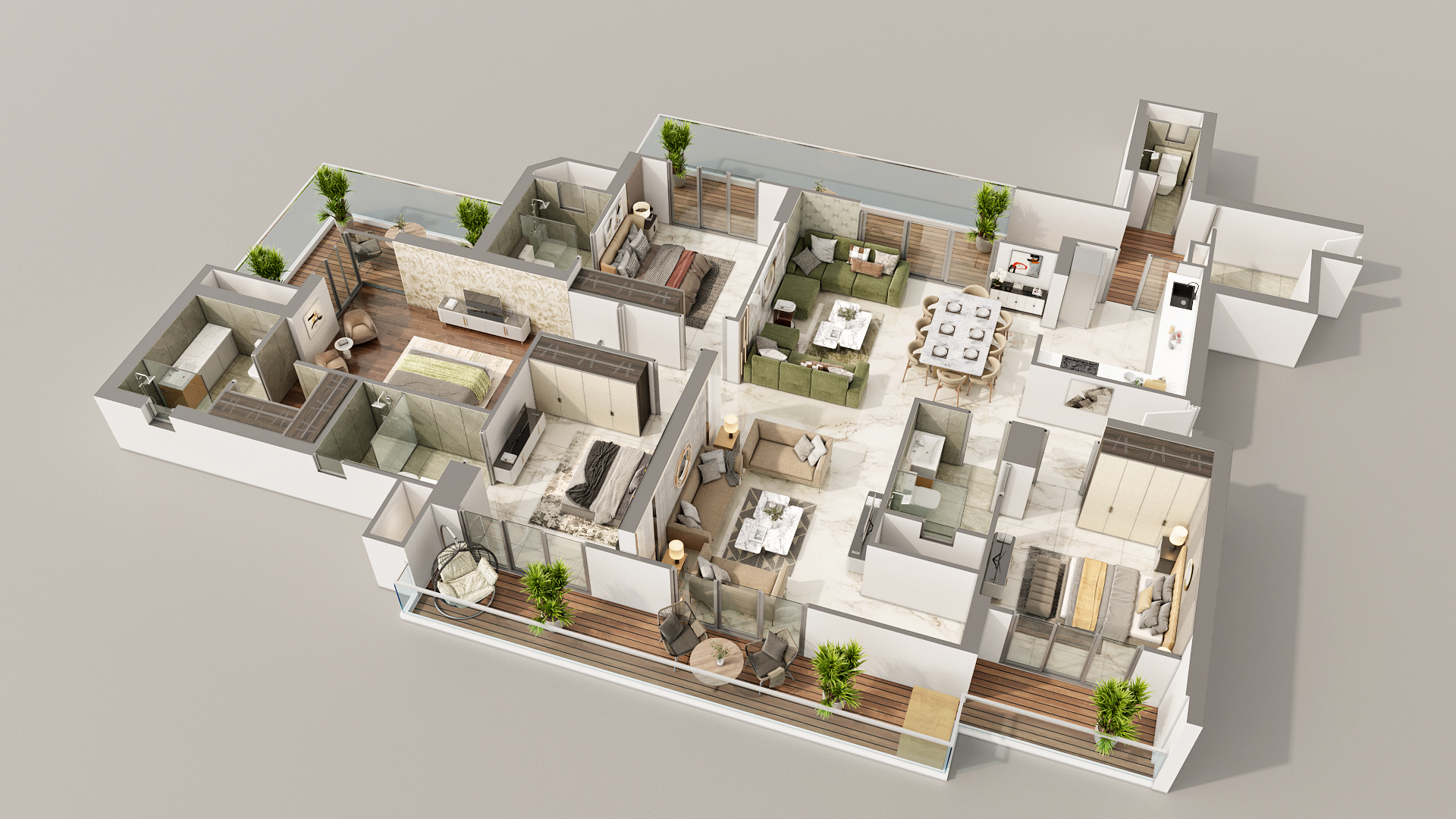 3DFloorPlan of The Saavira