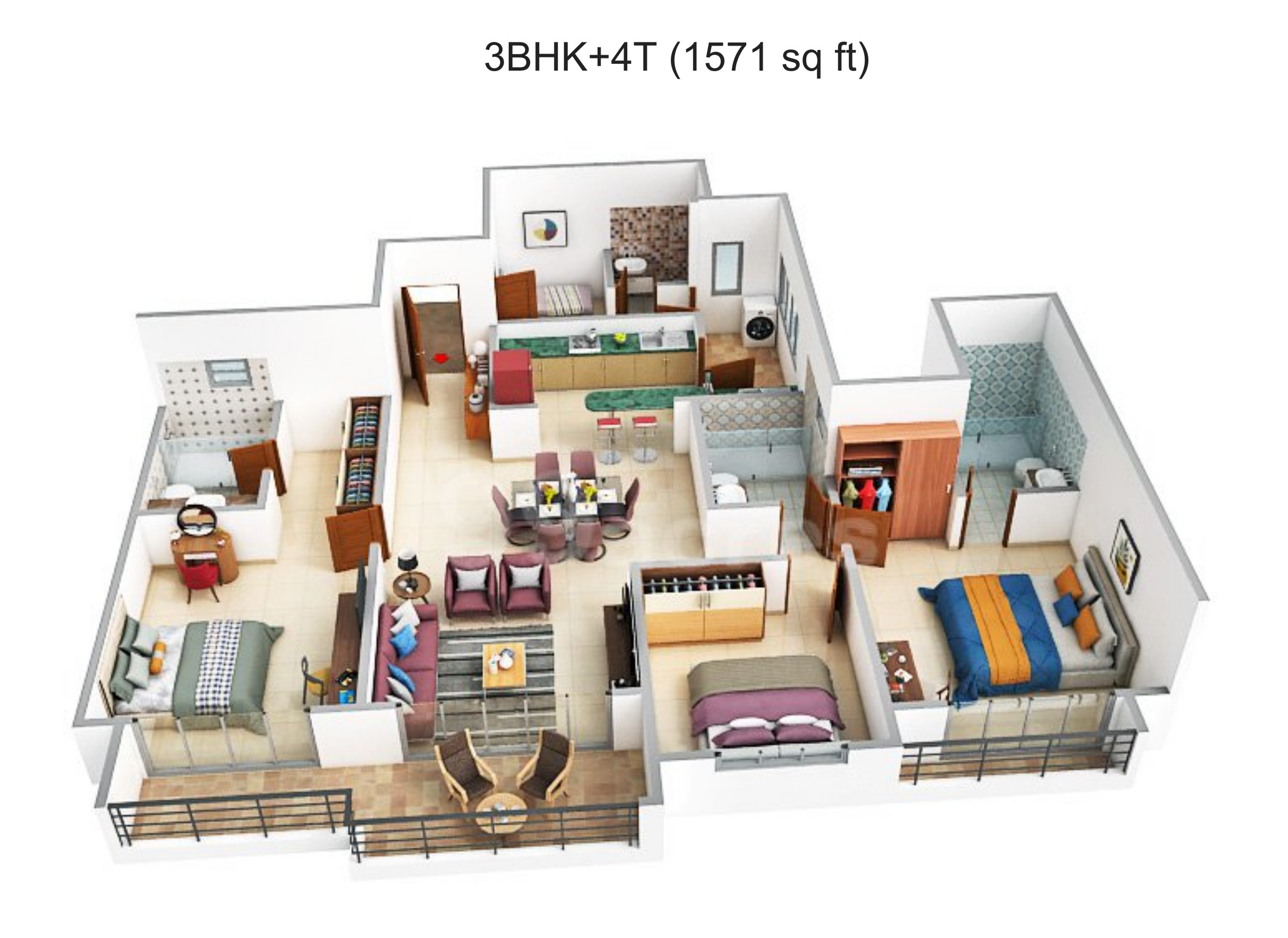 3DFloorPlan of Brigade Insignia
