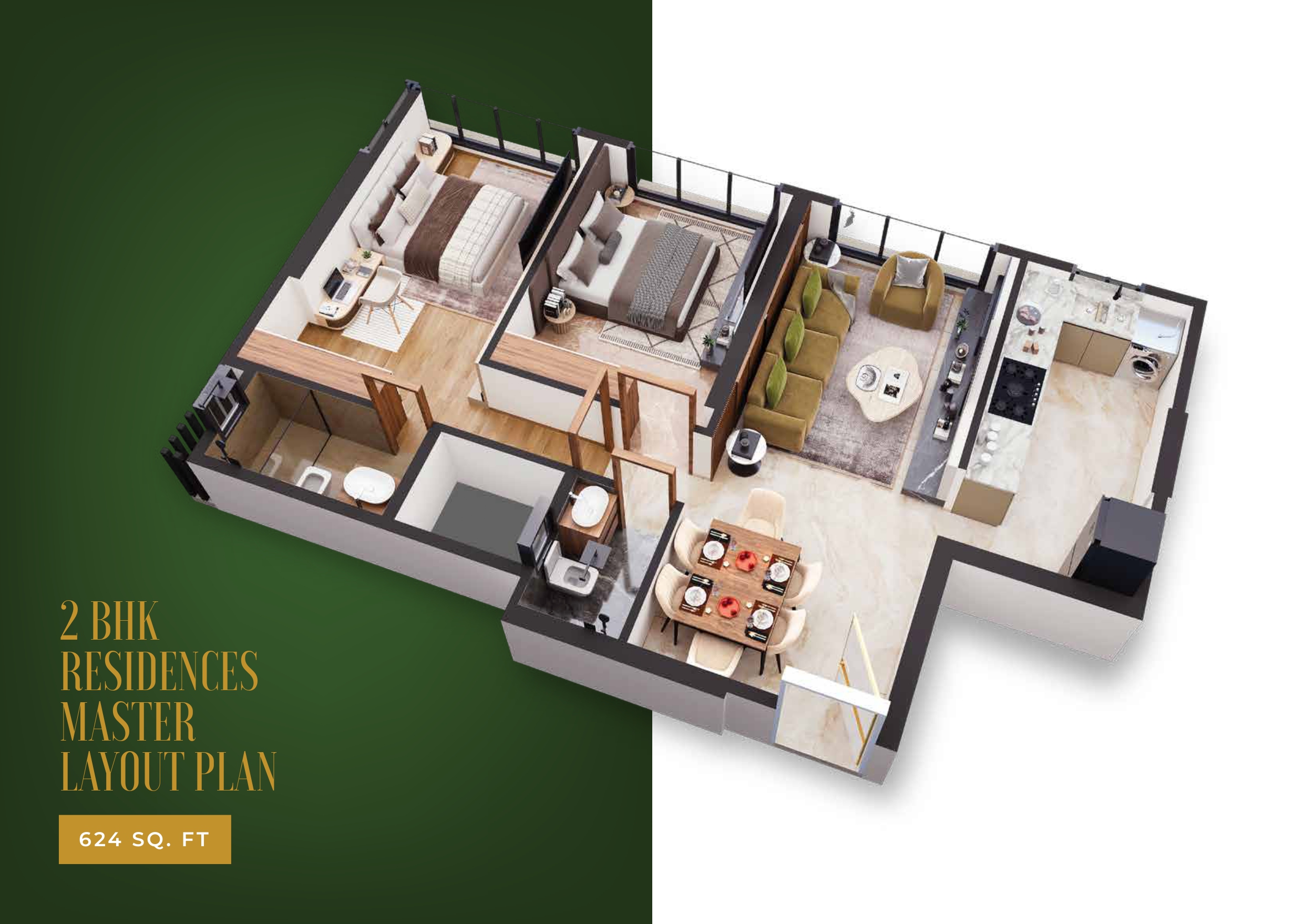 3DFloorPlan of Bhakti Pride