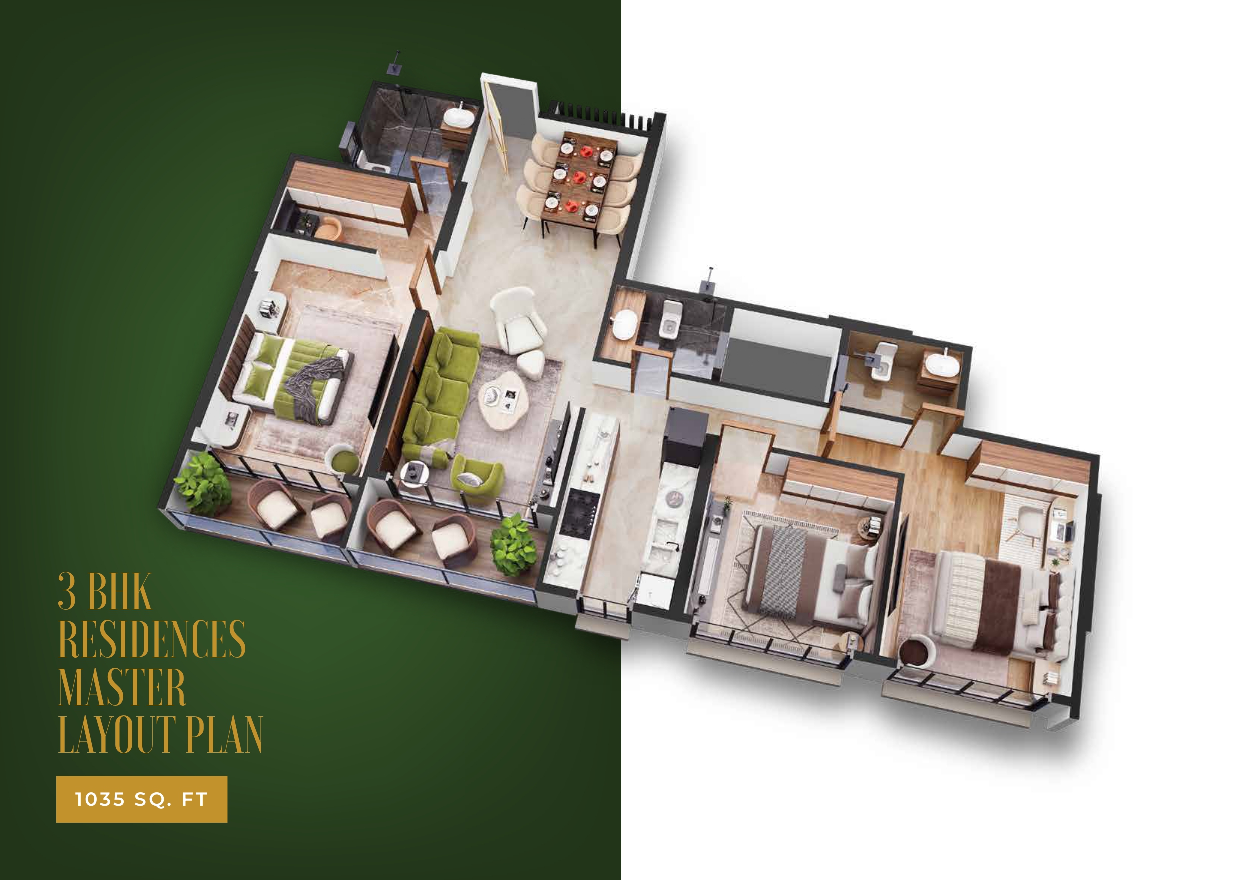 3DFloorPlan of Bhakti Pride