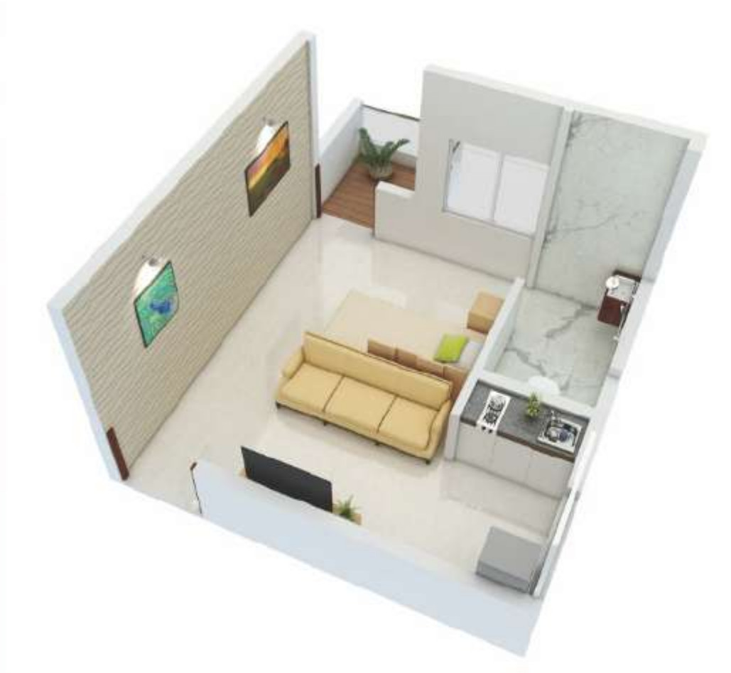 3DFloorPlan of Prithvi Presidio Buiding B Phase 1