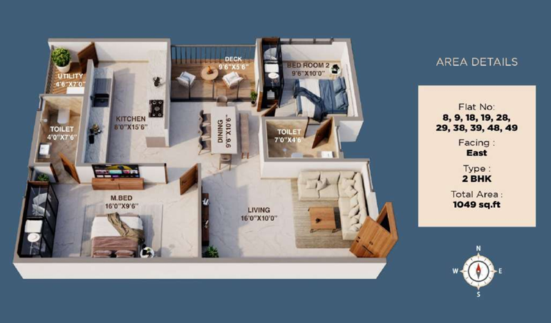 3DFloorPlan of RR Aram