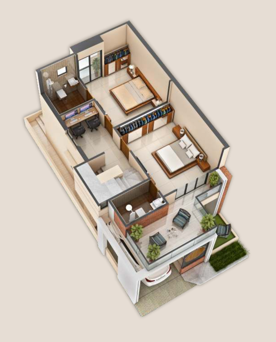 3DFloorPlan of Dream 24