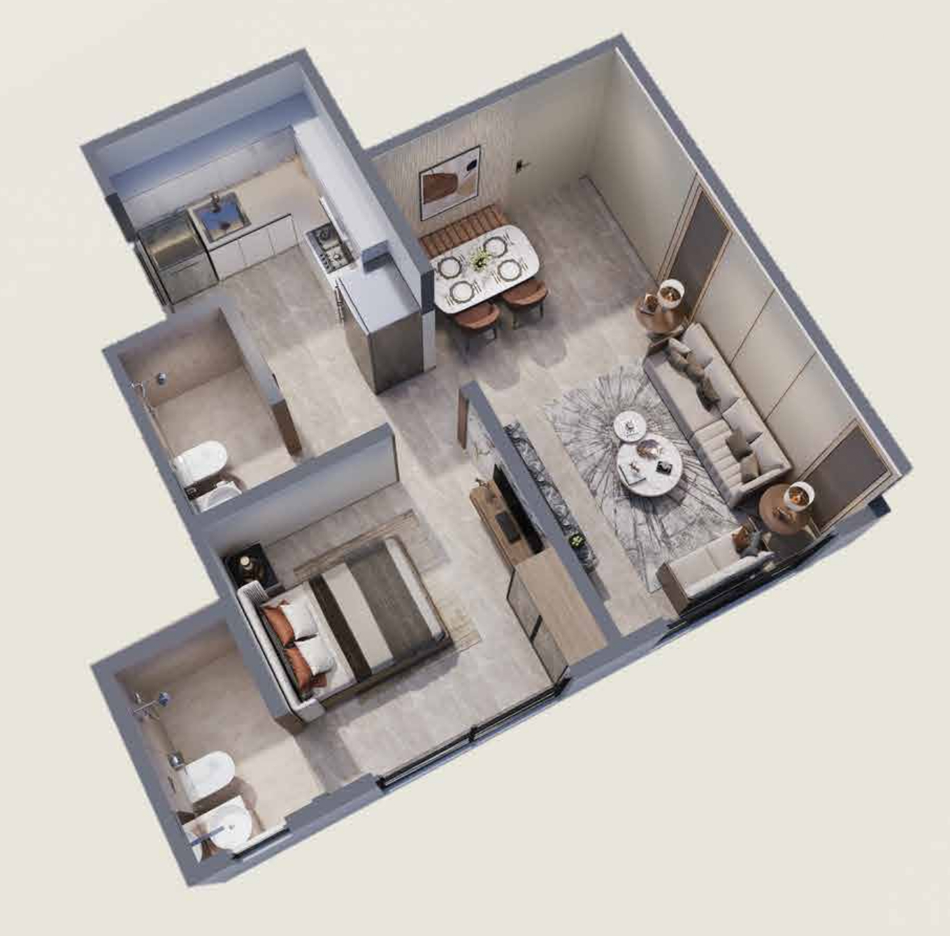 3DFloorPlan of Platinum Crest