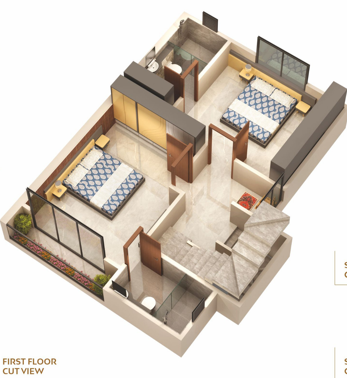 3DFloorPlan of B R Park Residency