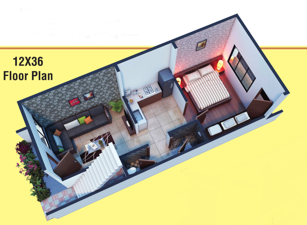 3DFloorPlan of Gruham Exotica