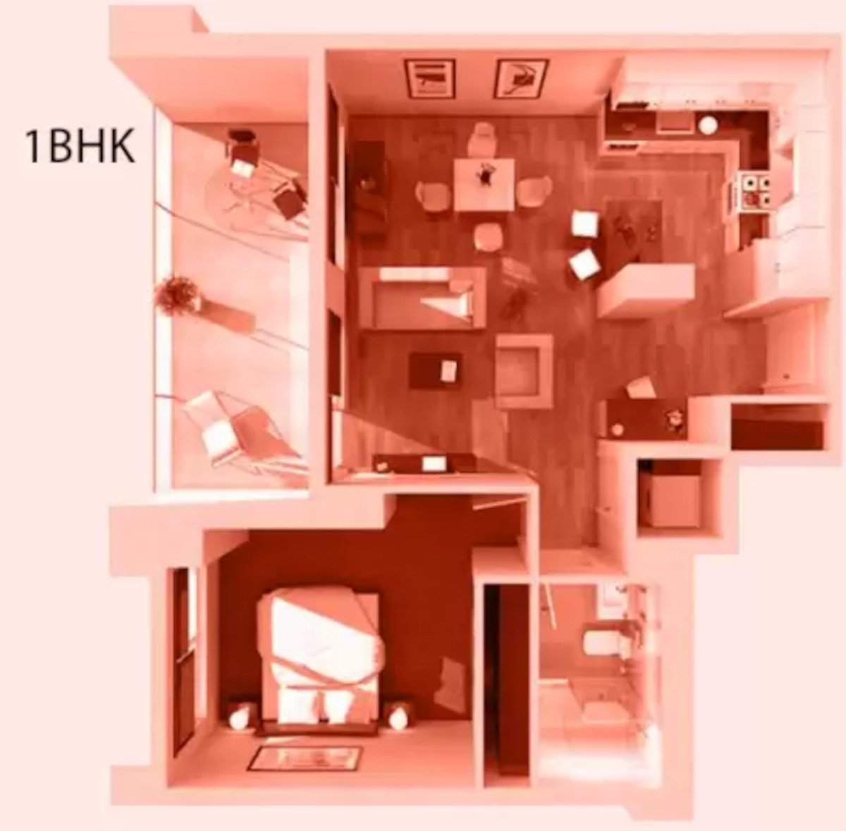 3DFloorPlan of Shikhar Greens