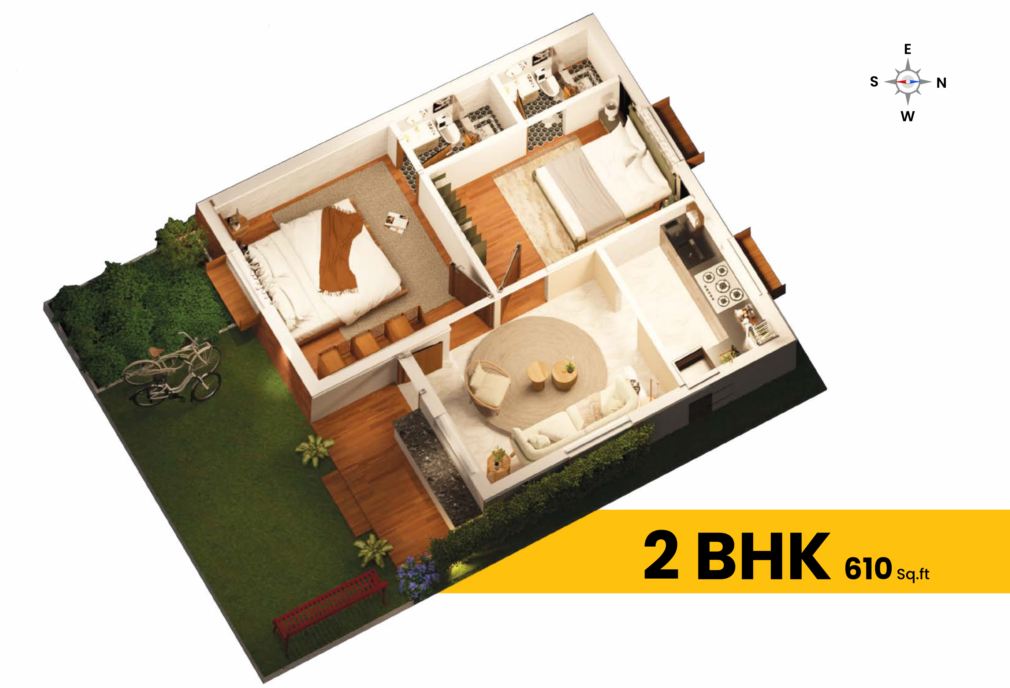 3DFloorPlan of Landster Le Sterling Bay