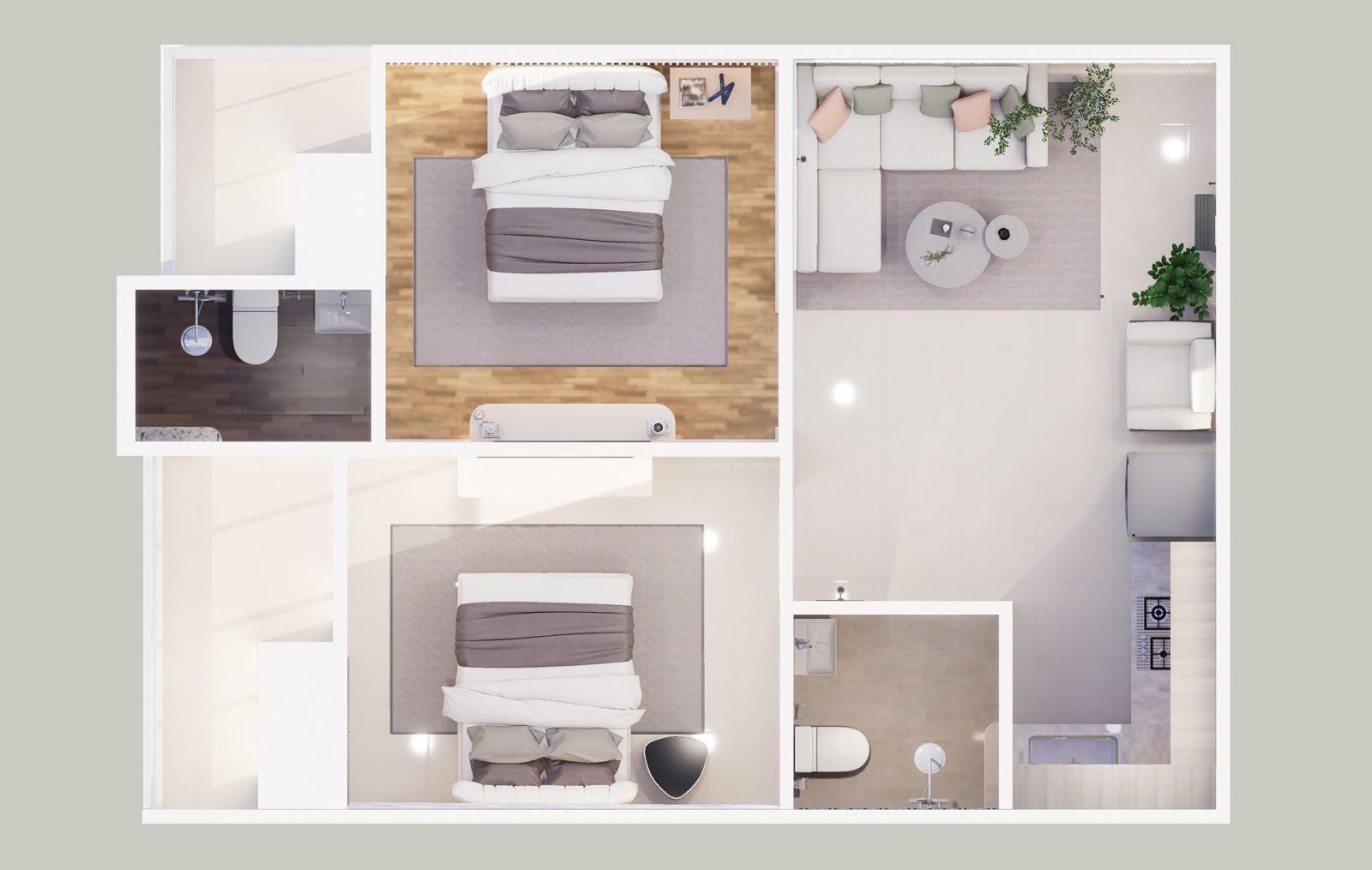 3DFloorPlan of SL Apartment