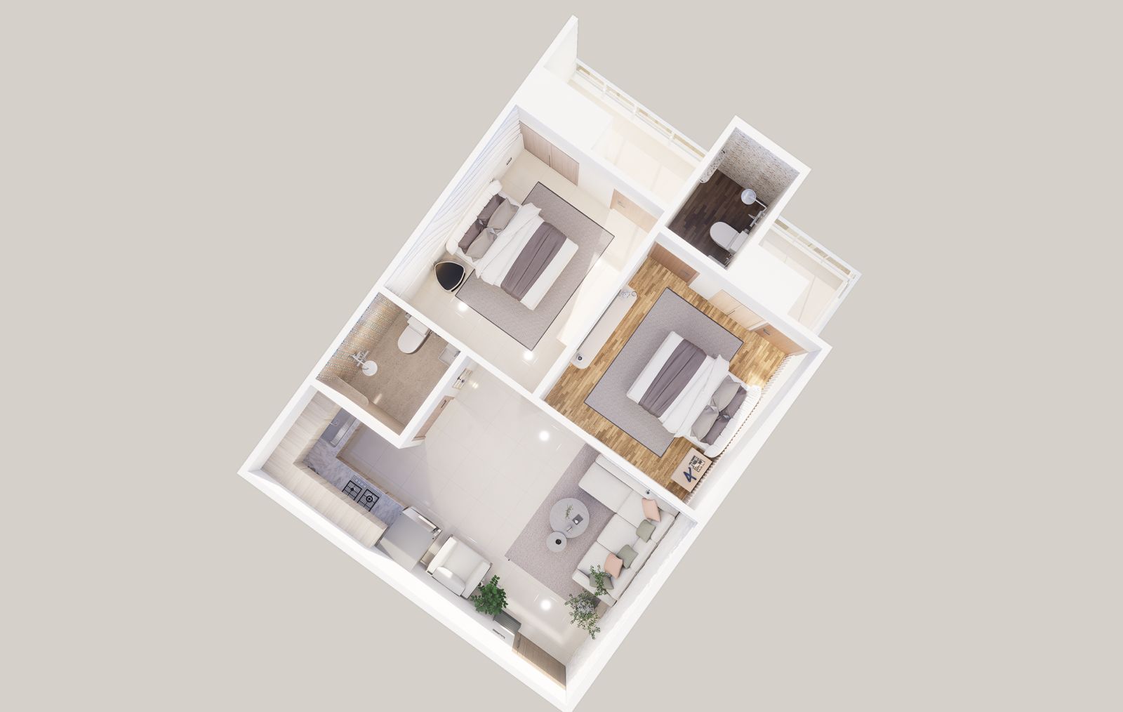 3DFloorPlan of SL Apartment