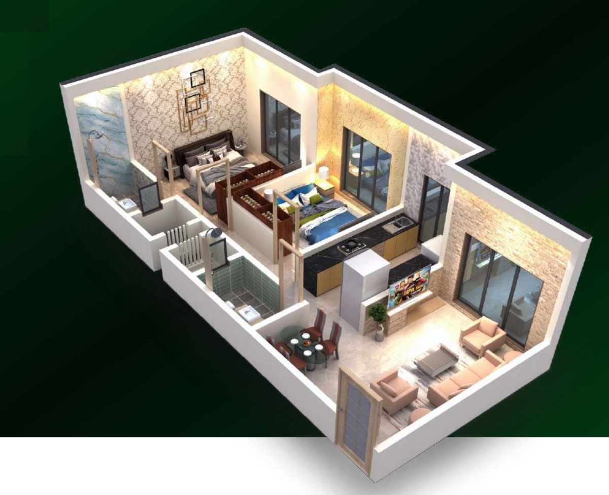 3DFloorPlan of Sanctum DPS Rivera