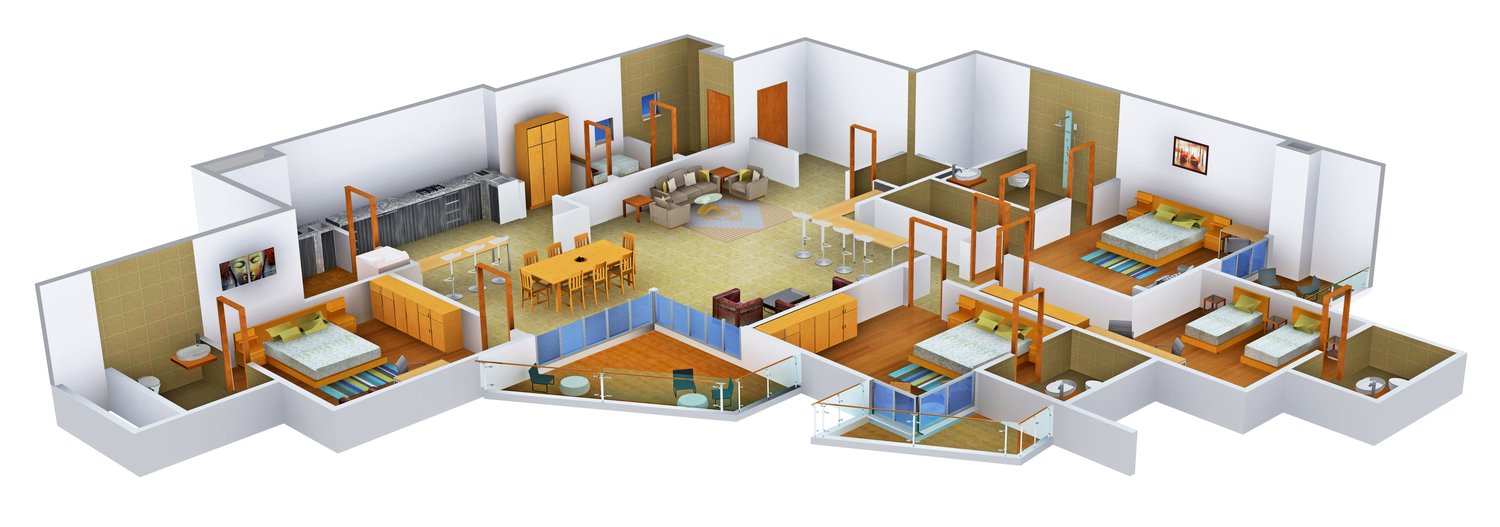 3DFloorPlan of Brigade Exotica
