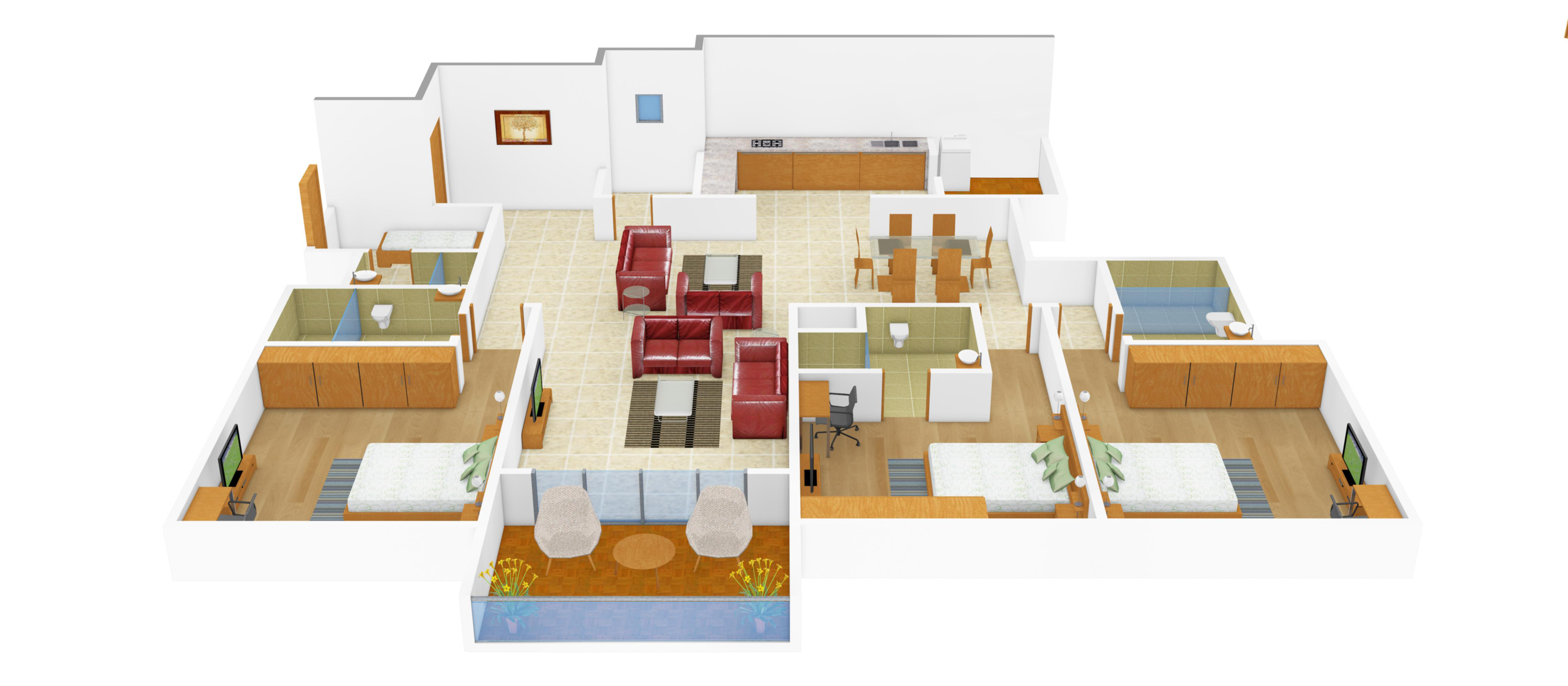 3DFloorPlan of Legacy Estilo