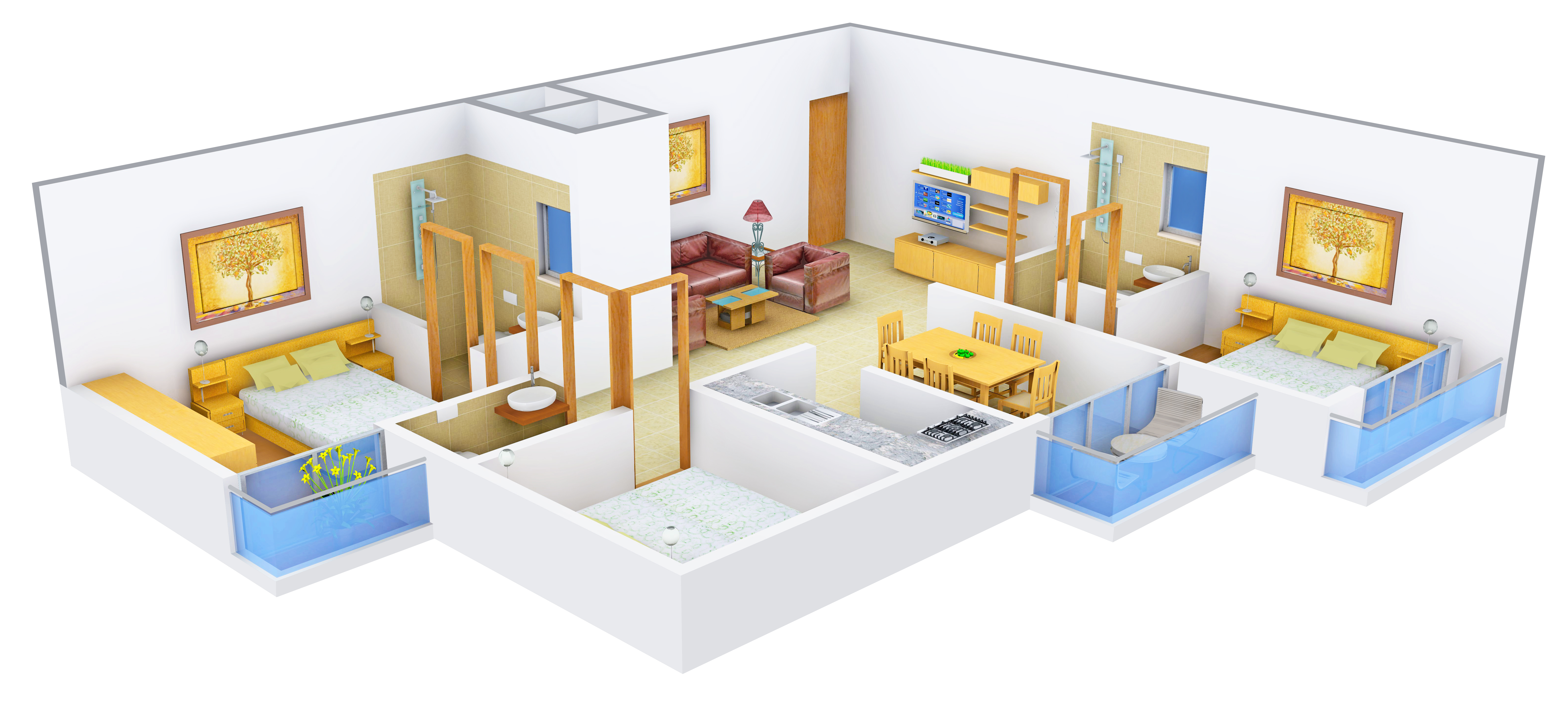 3DFloorPlan of Team Wow