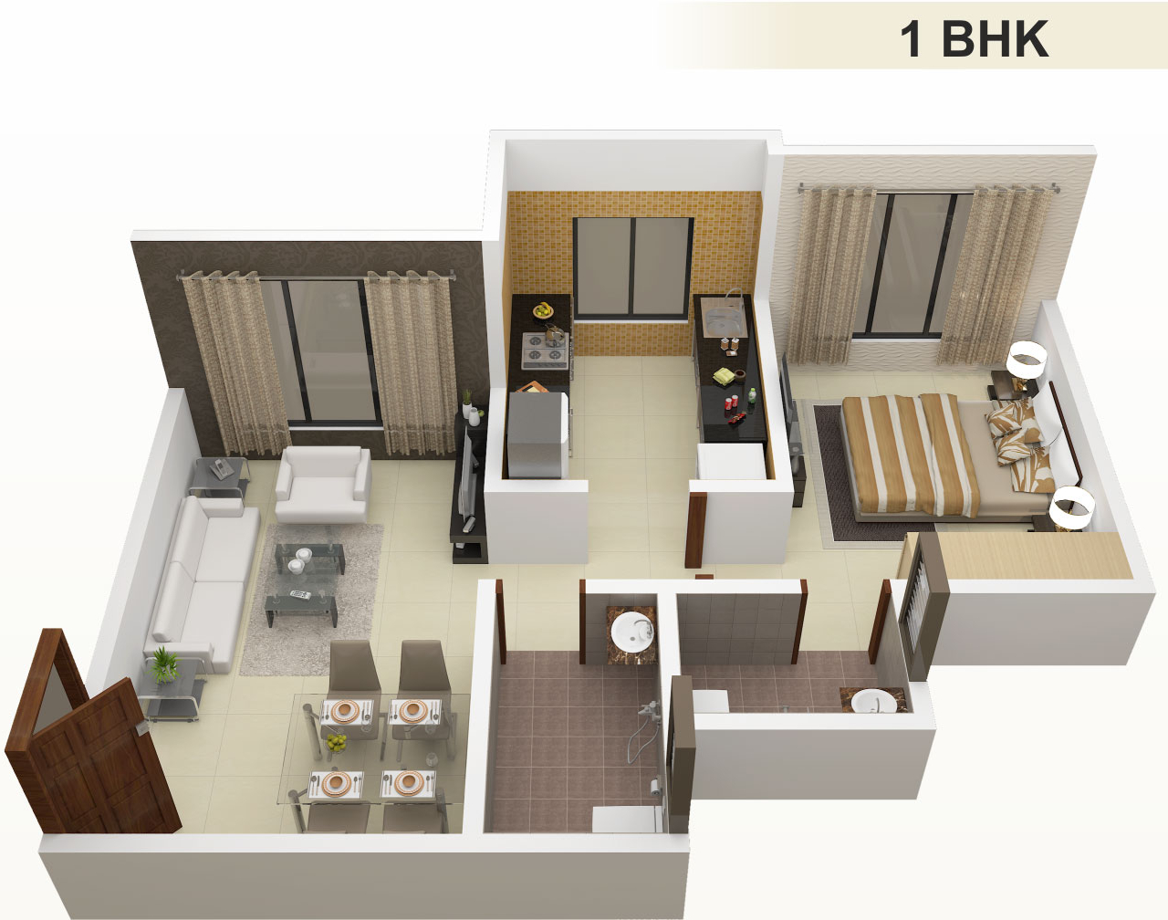 3DFloorPlan of Agarwal Meadows