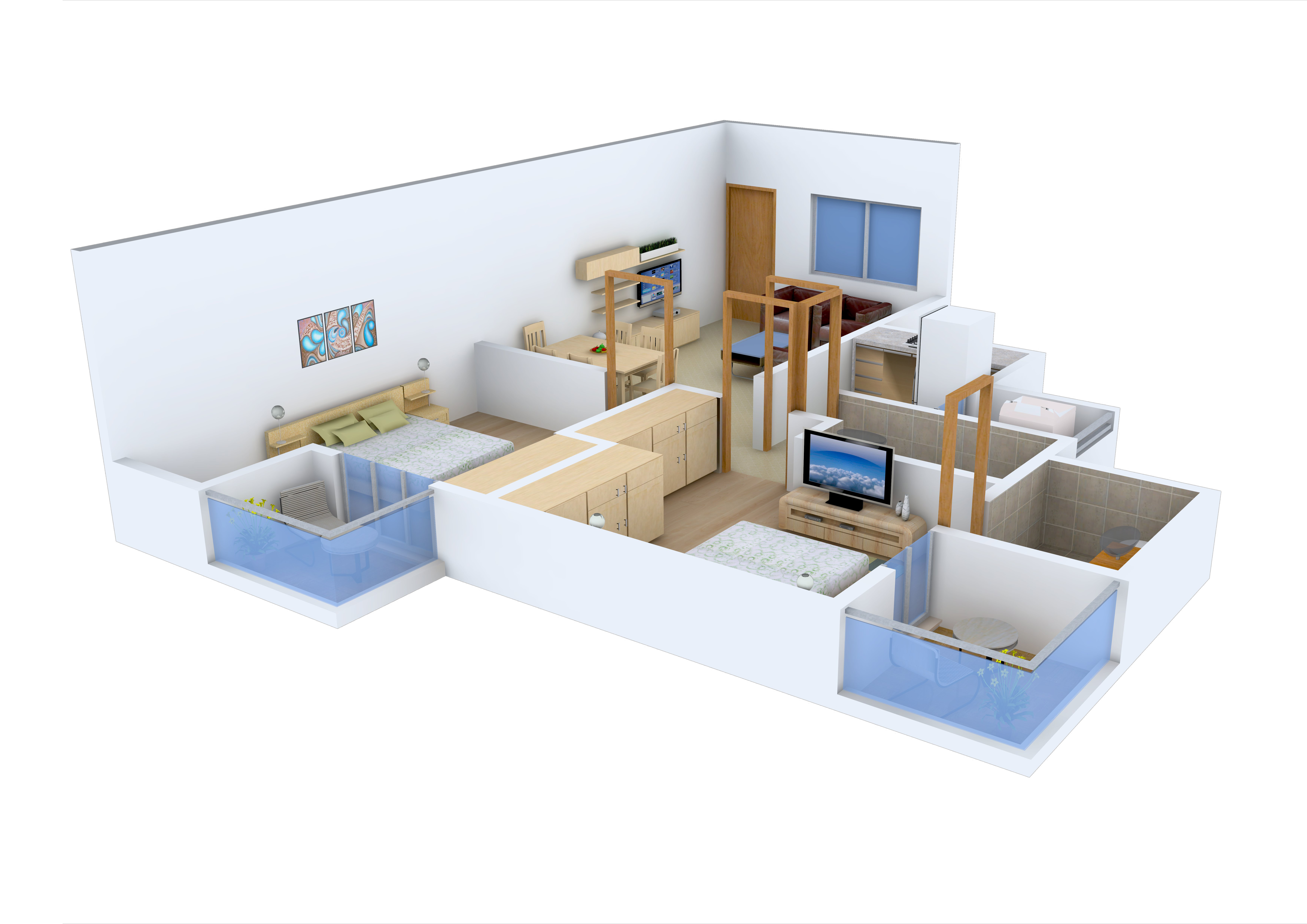 3DFloorPlan of Ittina Mahavir
