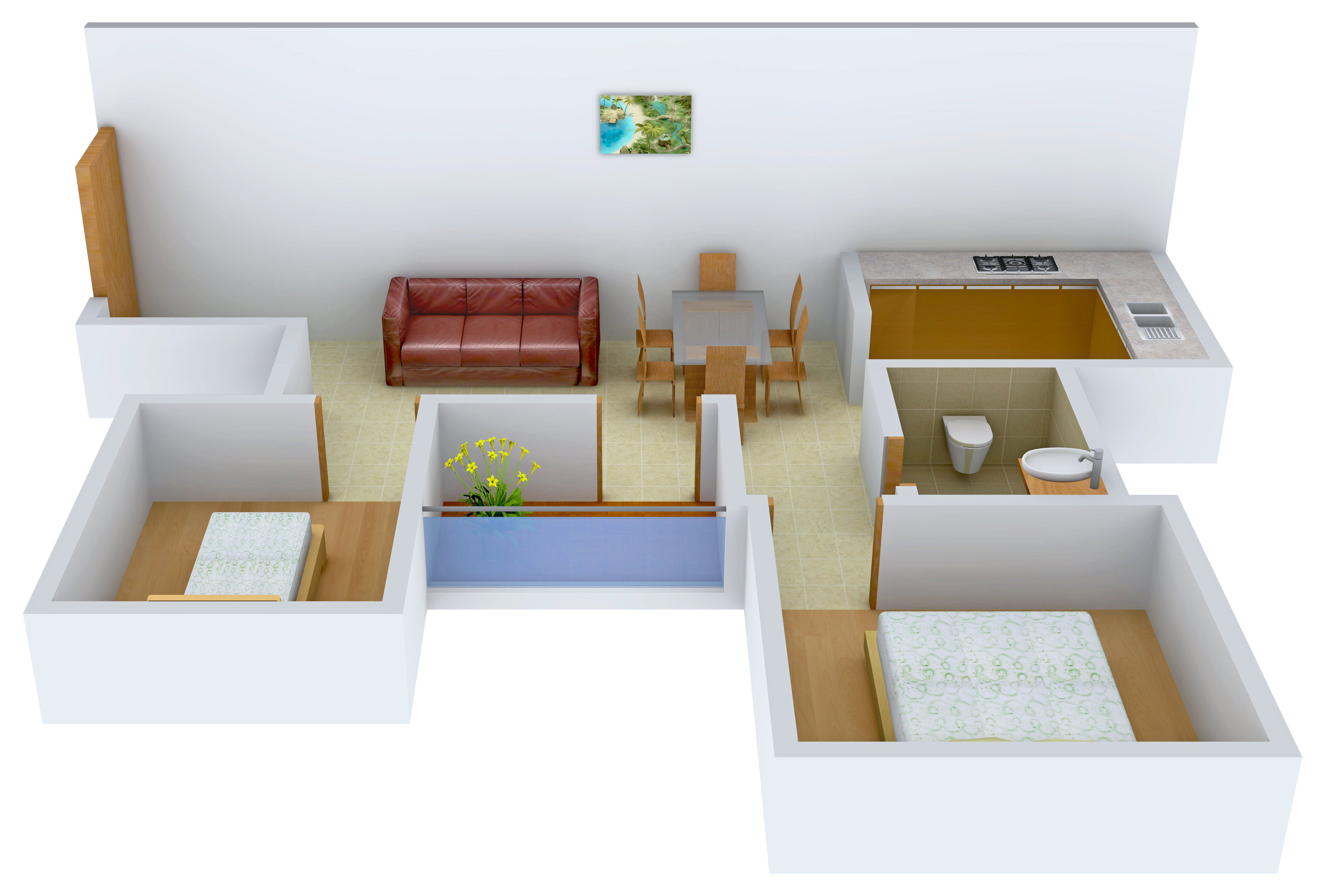 655 sq ft 2 BHK 1T Apartment for Sale in TVH Svaya Sriperumbudur Chennai