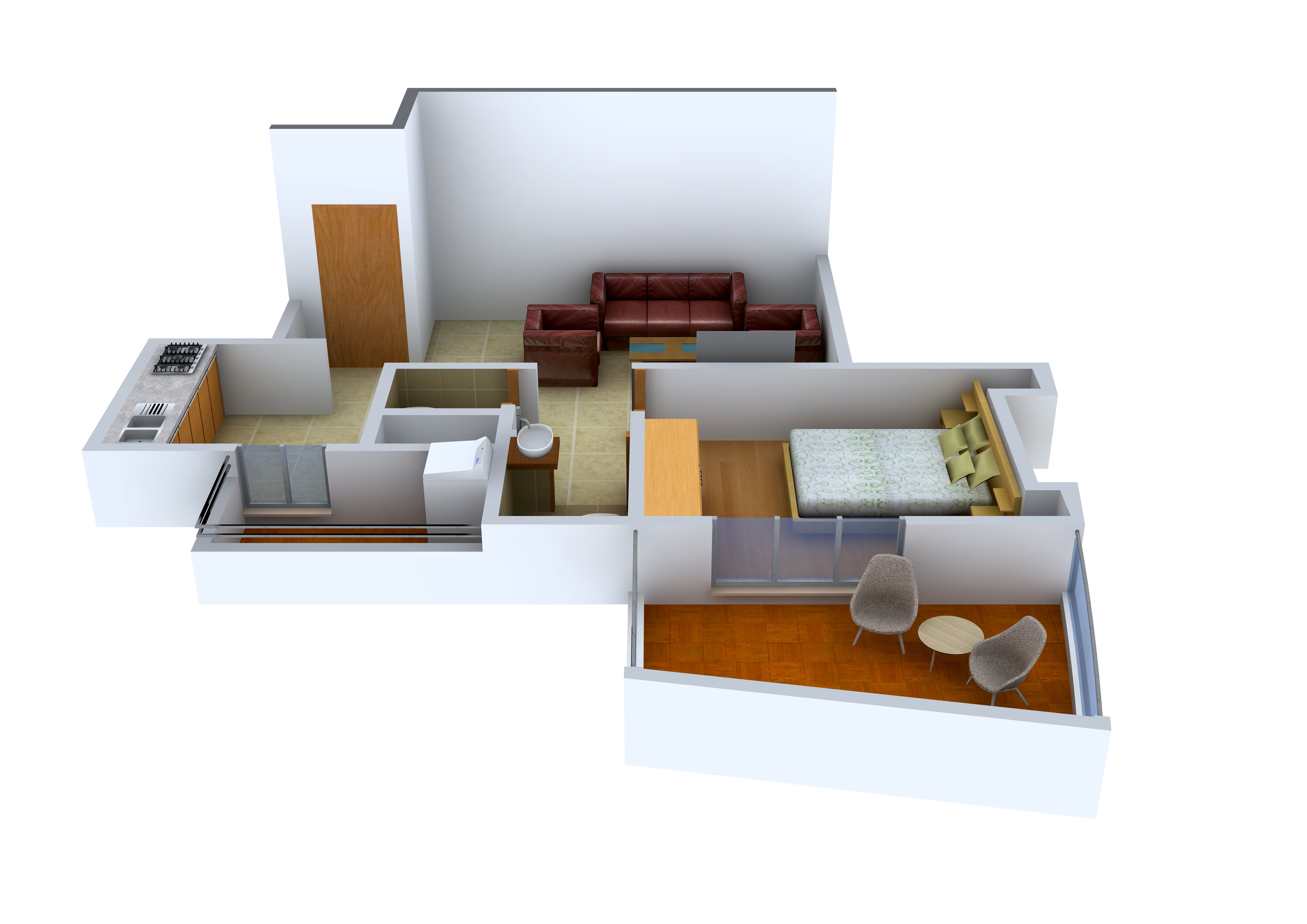 3DFloorPlan of Mittal ArcVista