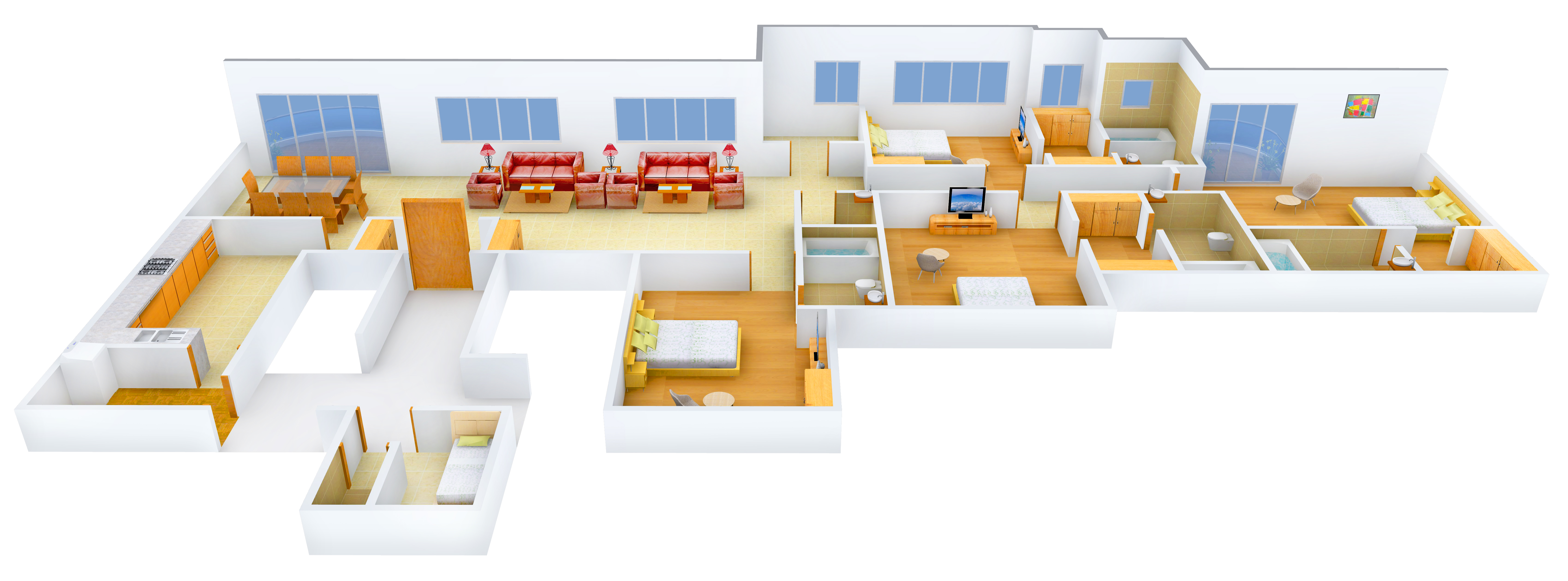 3DFloorPlan of Ideal Legacy