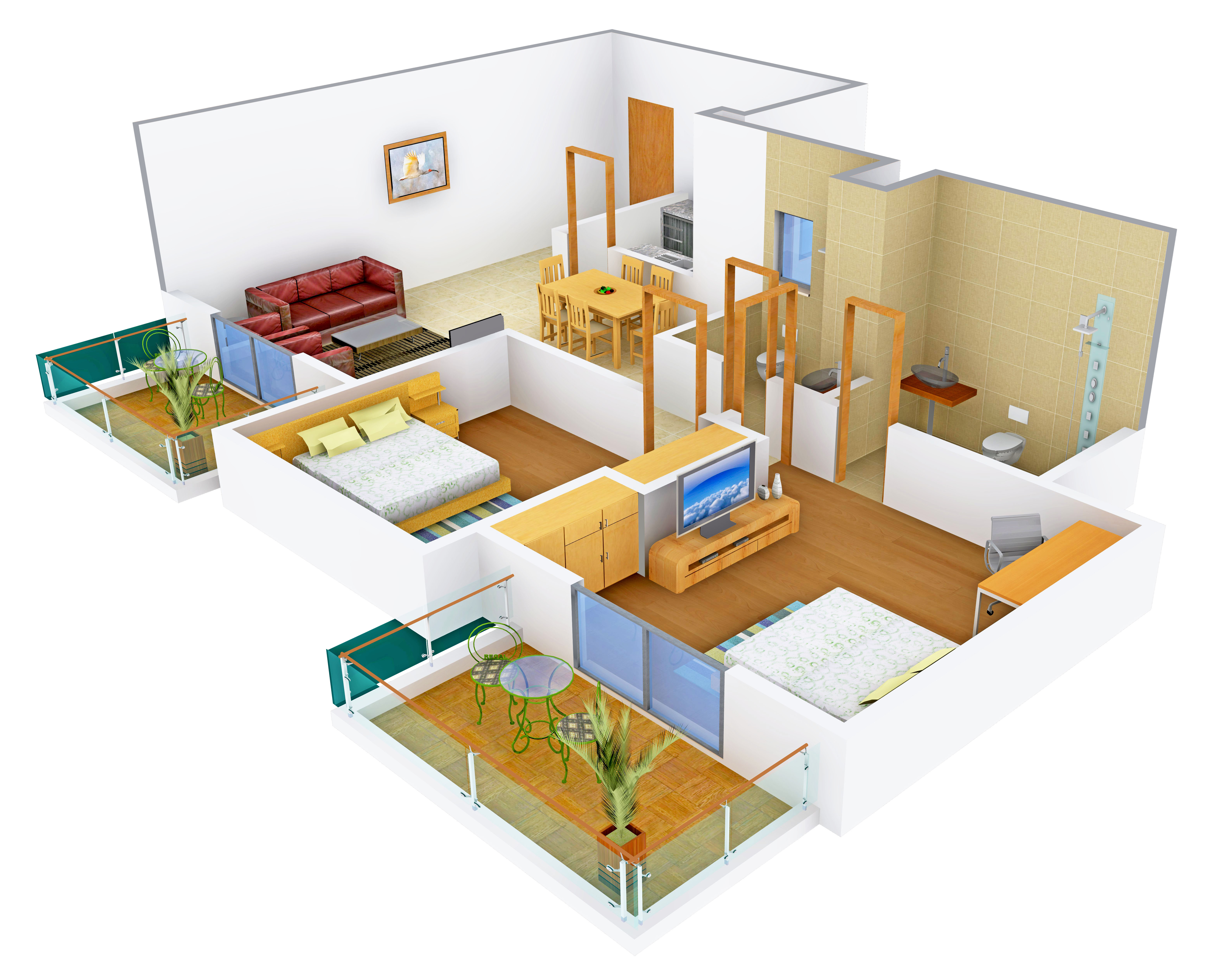 3DFloorPlan of Paras Irene